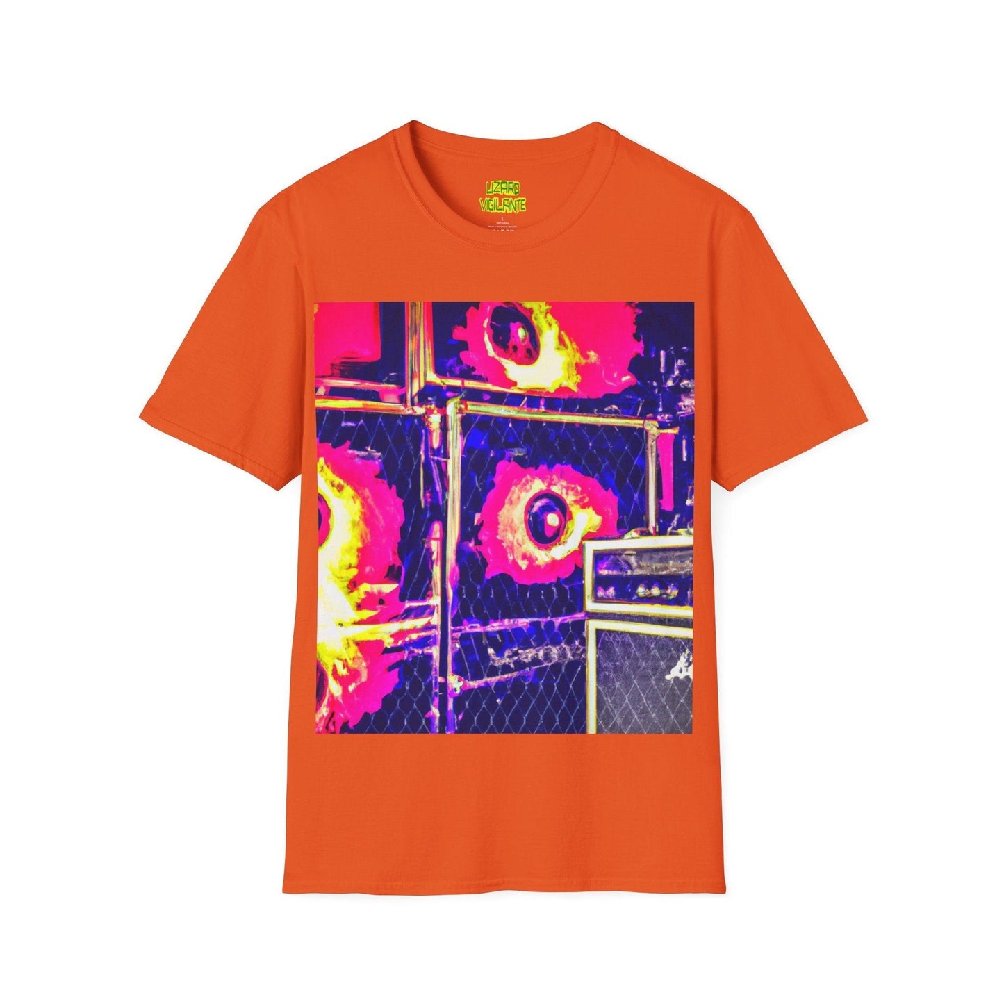 UnderAmped Unisex Softstyle T-Shirt - Lizard Vigilante