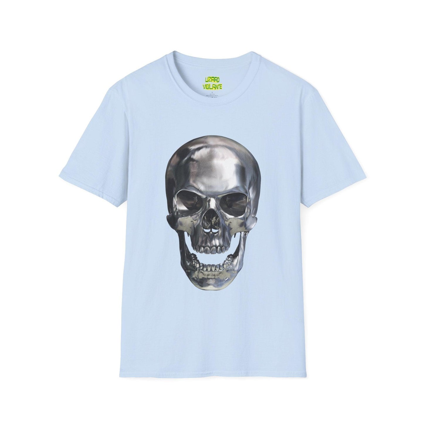 Shining Skull Unisex Softstyle T-Shirt - Lizard Vigilante