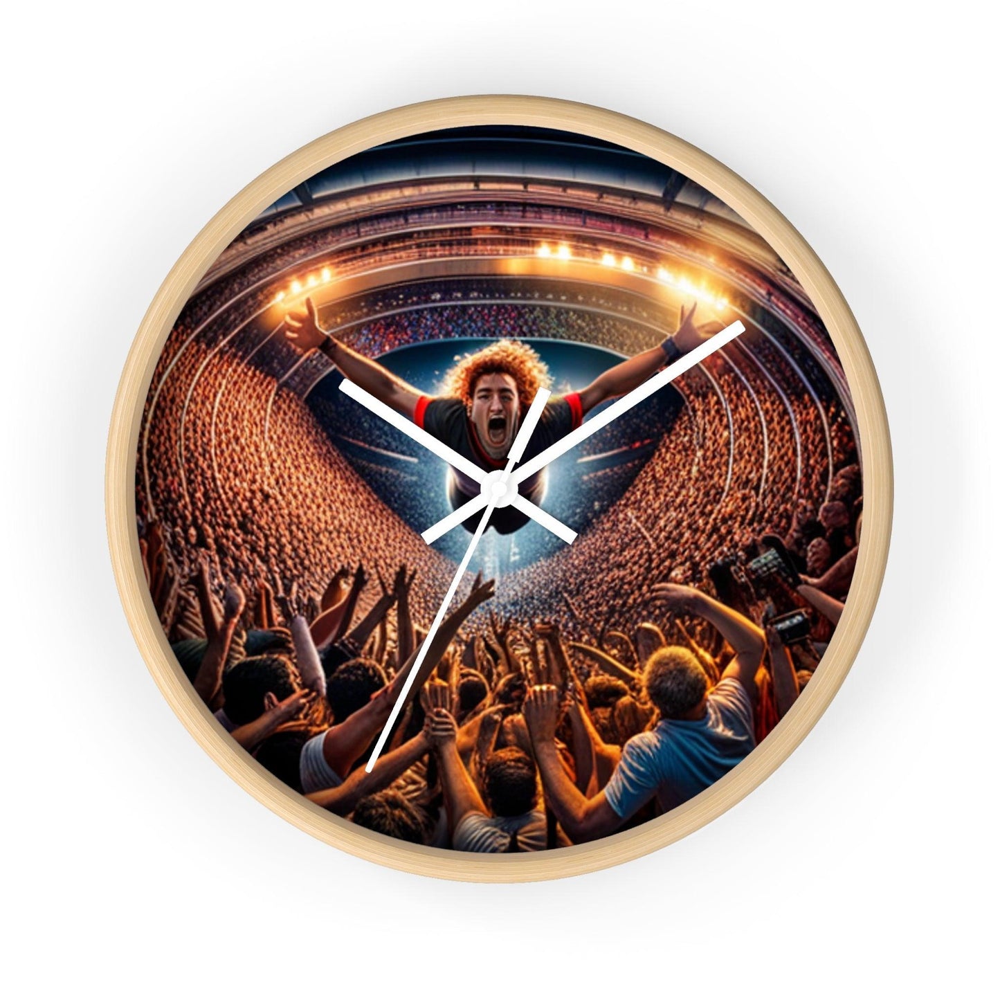 Concert Bliss Wall Clock - Lizard Vigilante