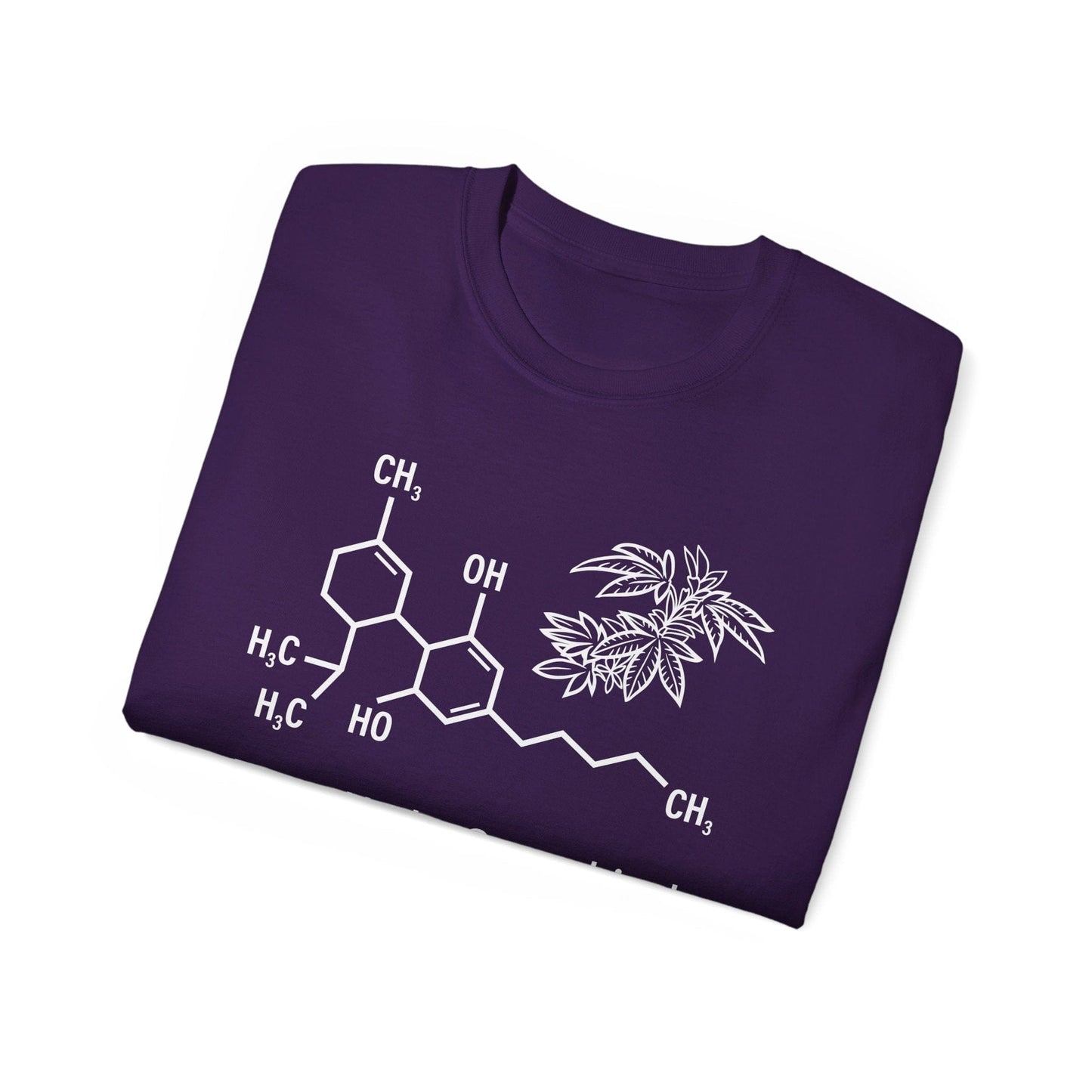 Tetrahydrocannabinol (THC) Molecule Weed Shirt