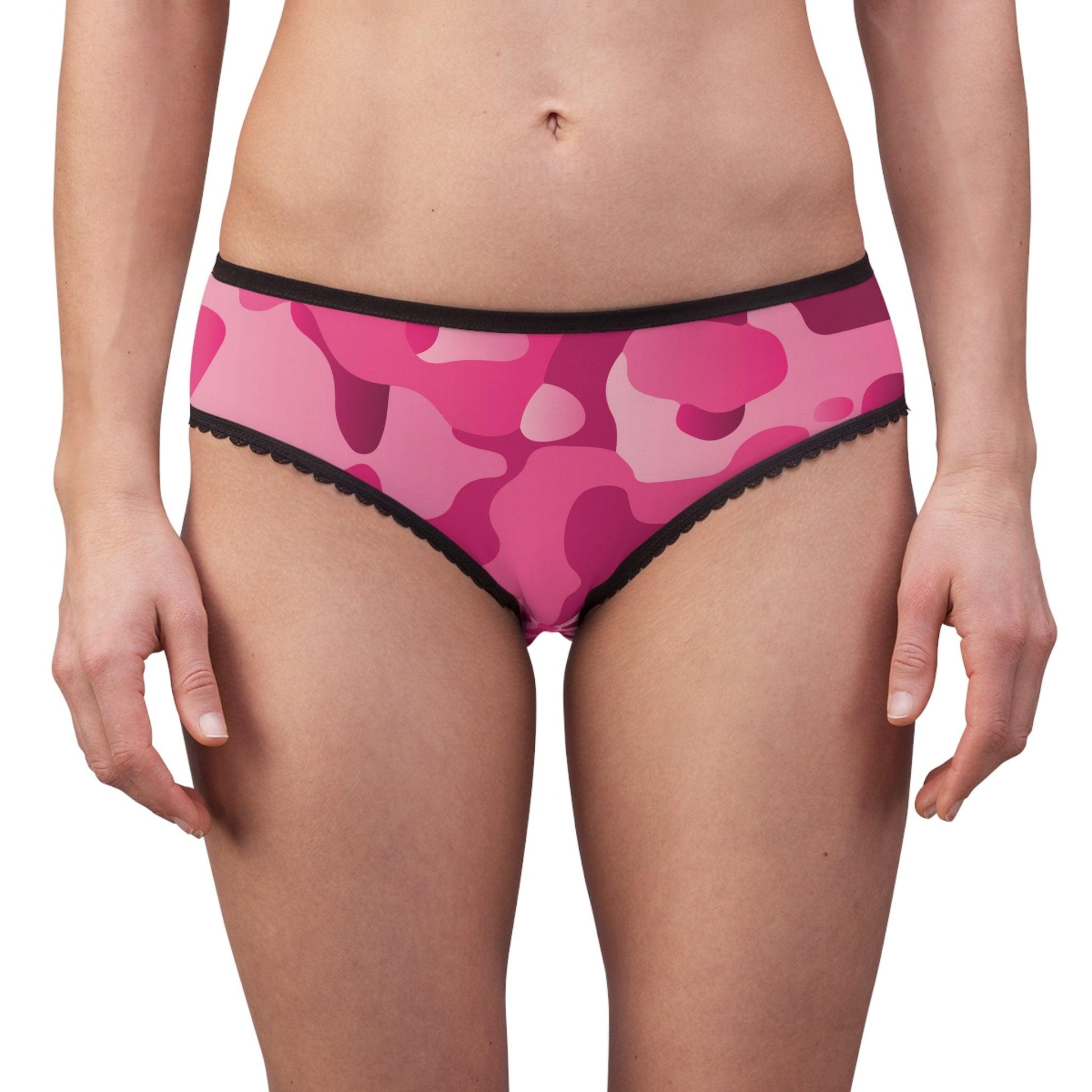 Pink Camo Women's Briefs - Lizard Vigilante