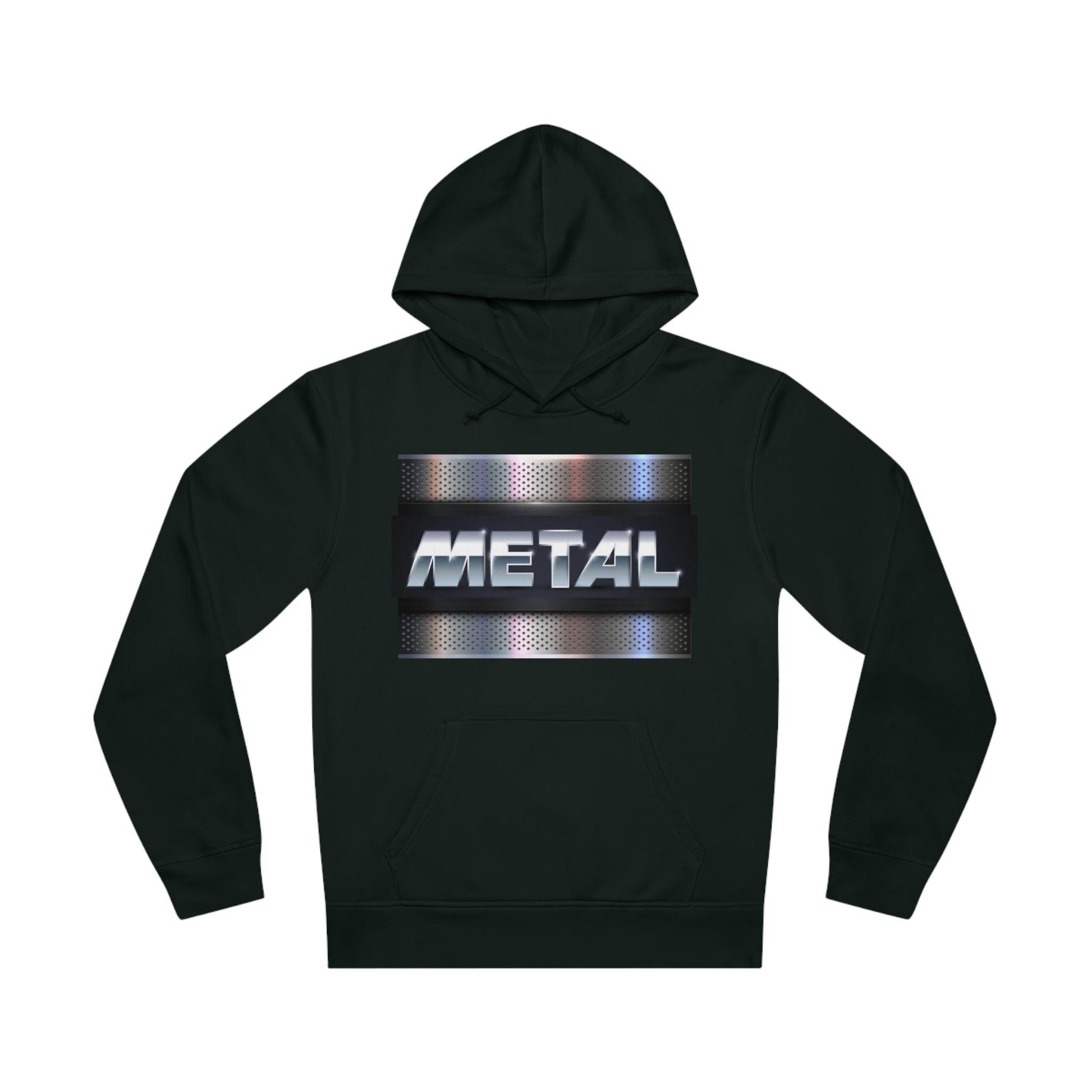 Metal Plate Unisex Drummer Hoodie - Lizard Vigilante