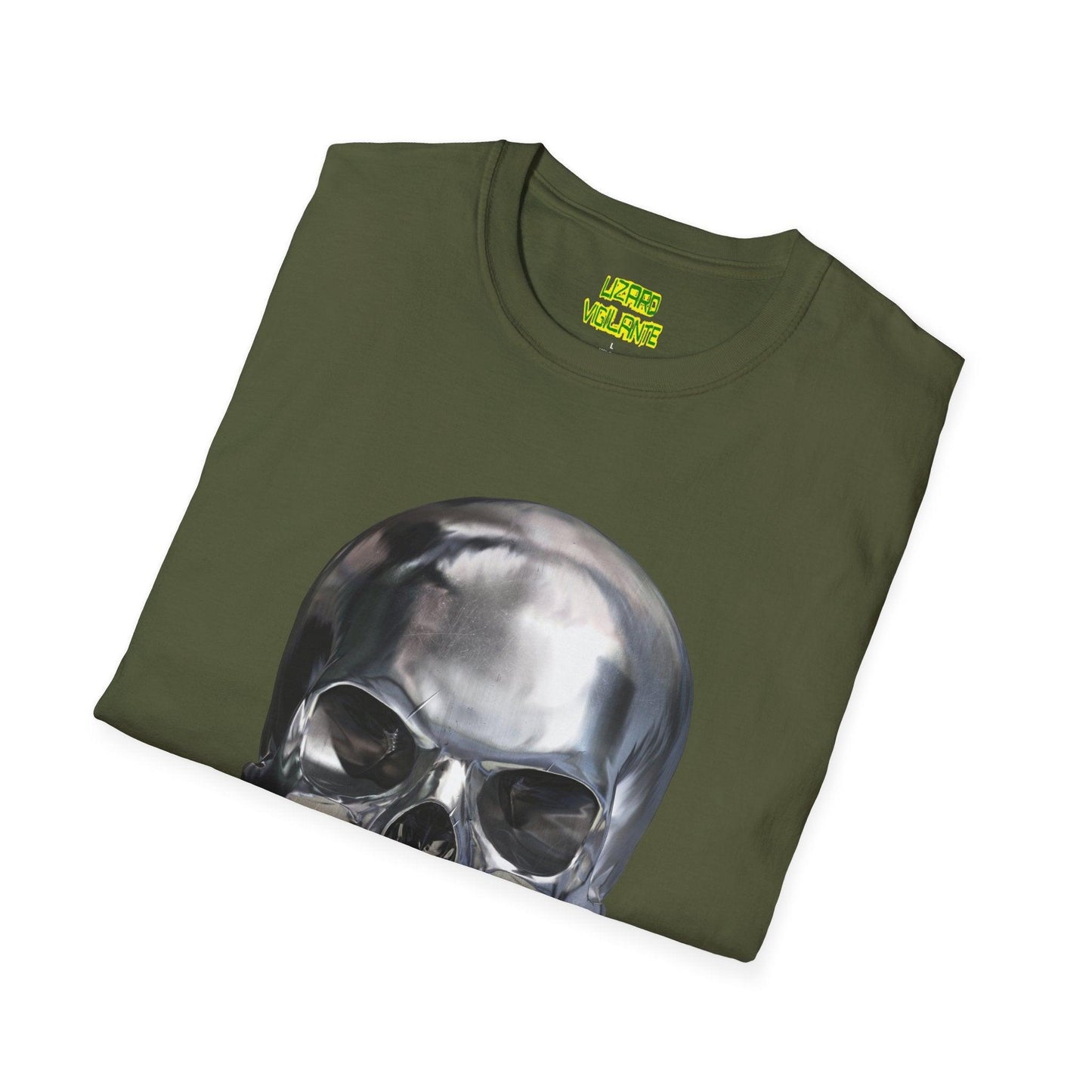 Shining Skull Unisex Softstyle T-Shirt - Lizard Vigilante