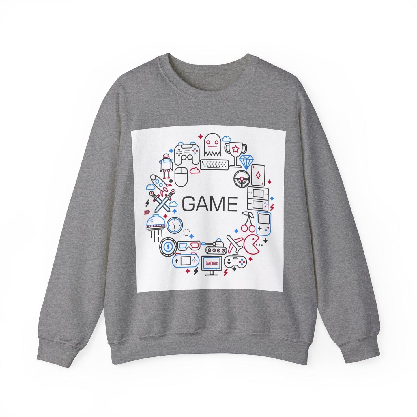 Video Game Unisex Heavy Blend™ Crewneck Sweatshirt - Lizard Vigilante