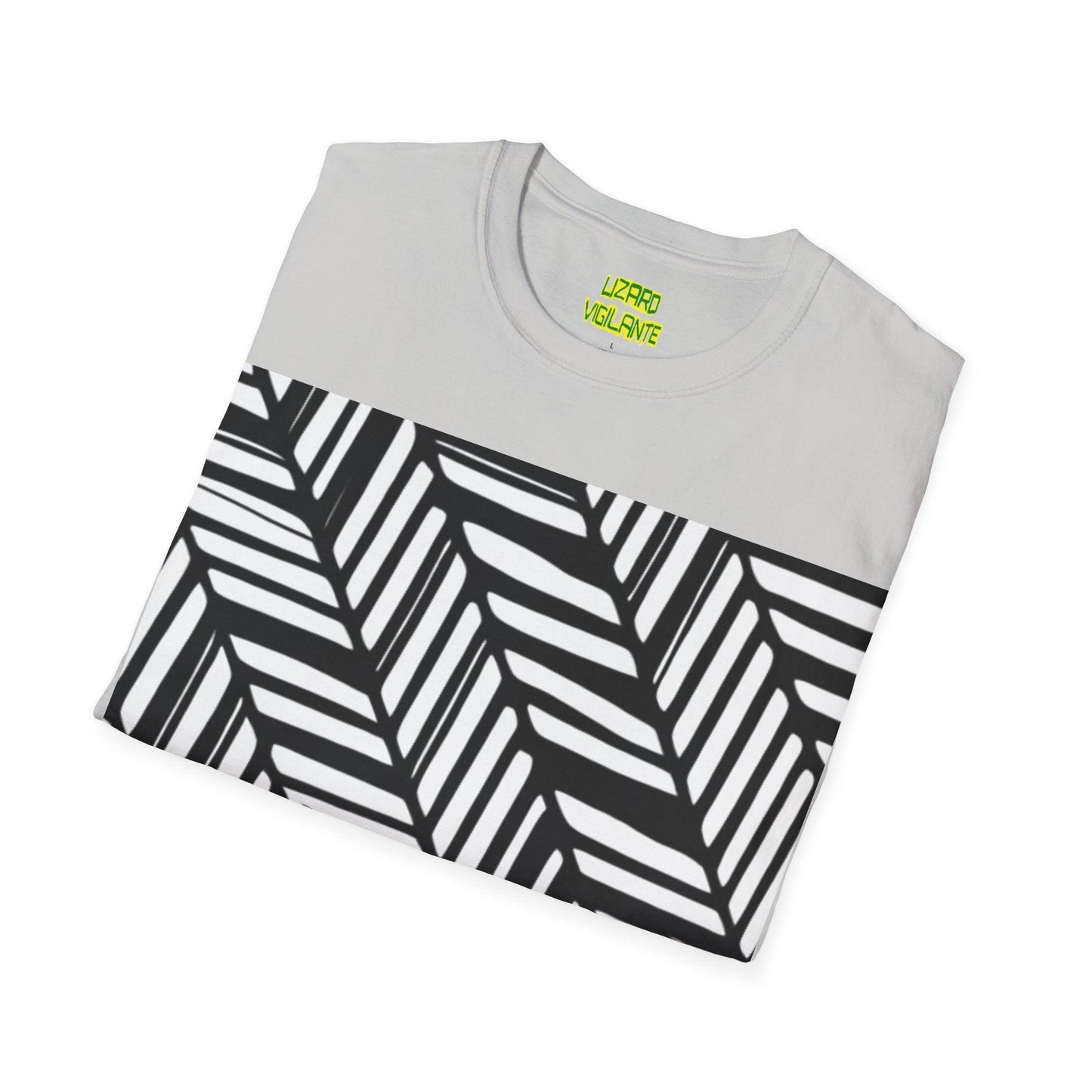 Liz Herringbone Unisex Softstyle T-Shirt - Lizard Vigilante