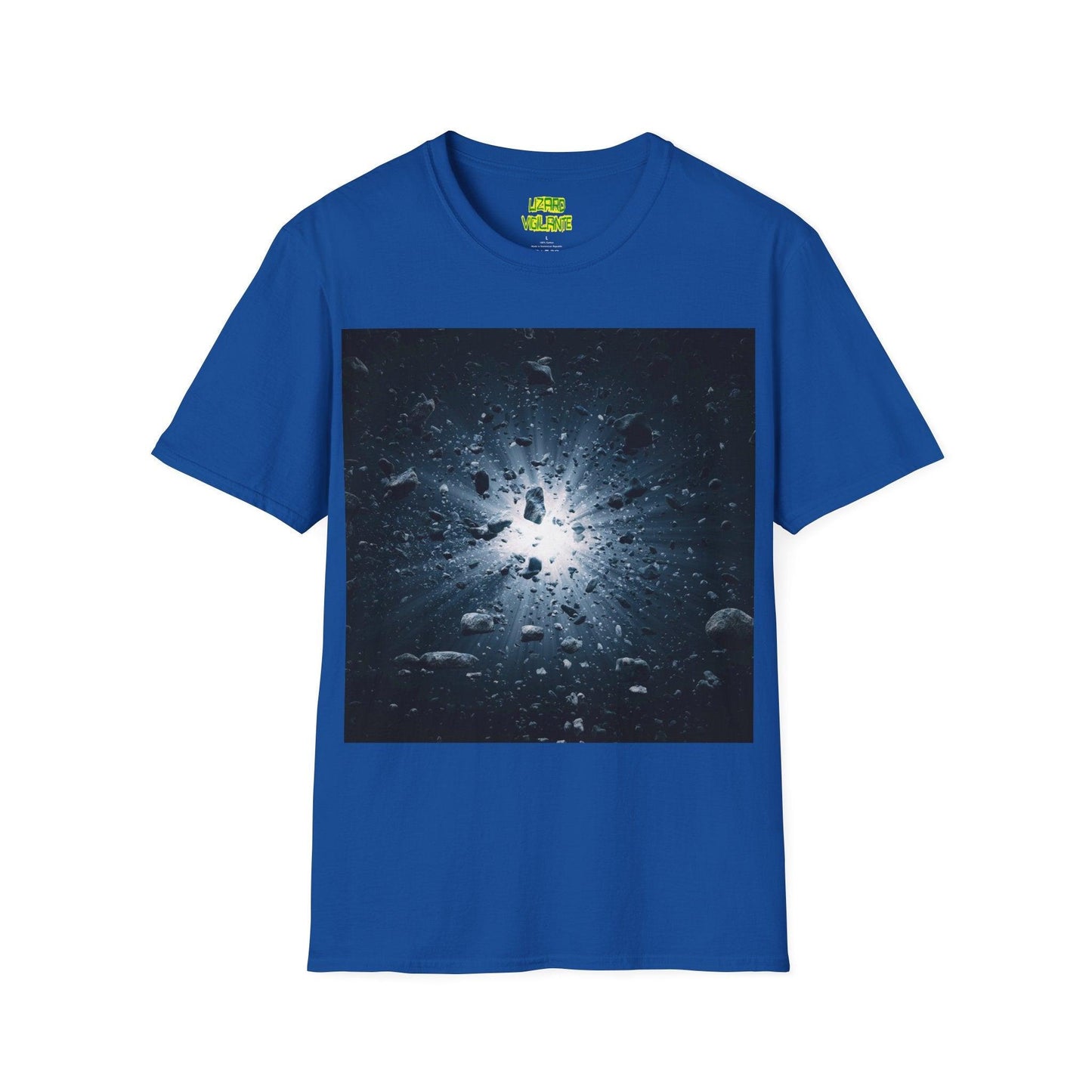 Space Rocks Unisex Softstyle T-Shirt - Lizard Vigilante