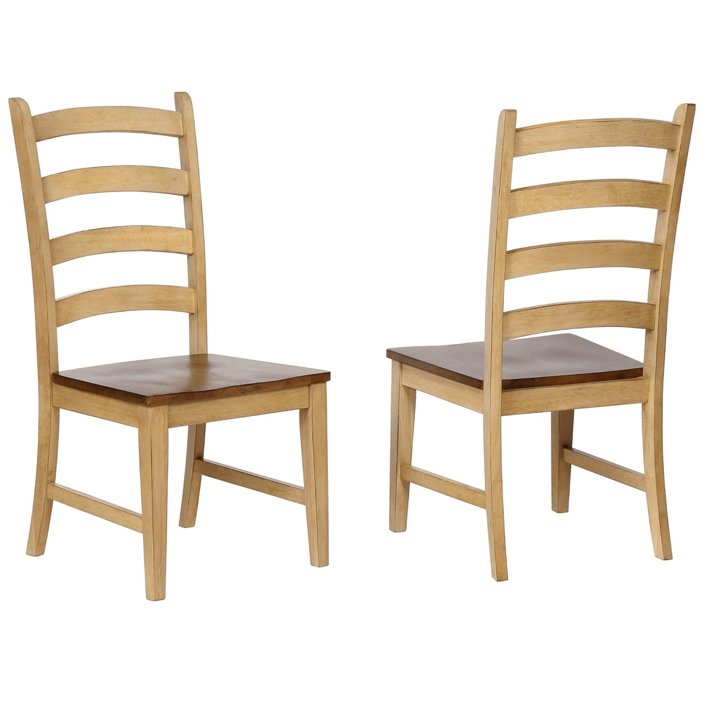 Brook Ladder Back Dining Chair Set Of 2 By Sunset Trading