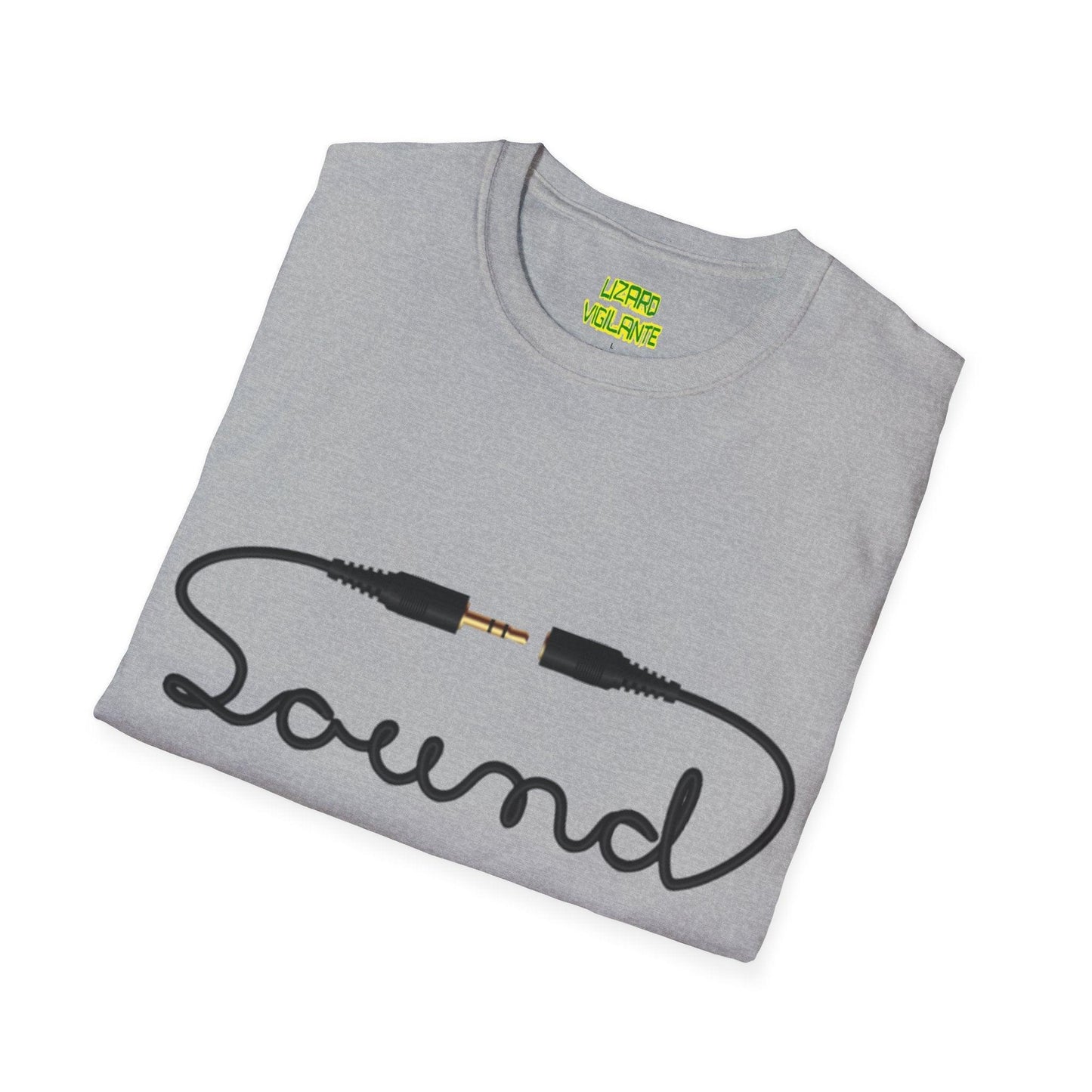 Sound Link Unisex Softstyle T-Shirt - Lizard Vigilante