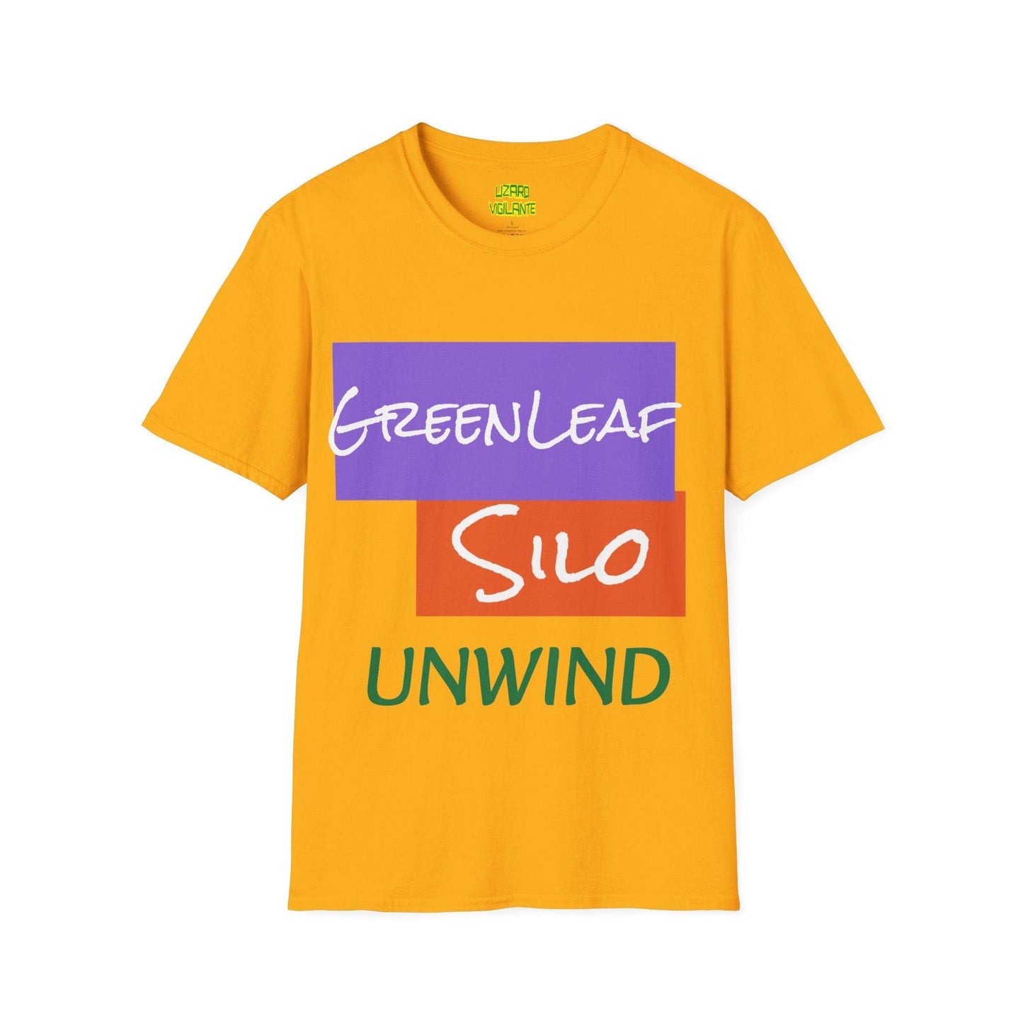 GreenLeaf Silo Unisex Softstyle T-Shirt / Unfamous Band Tee - Lizard Vigilante