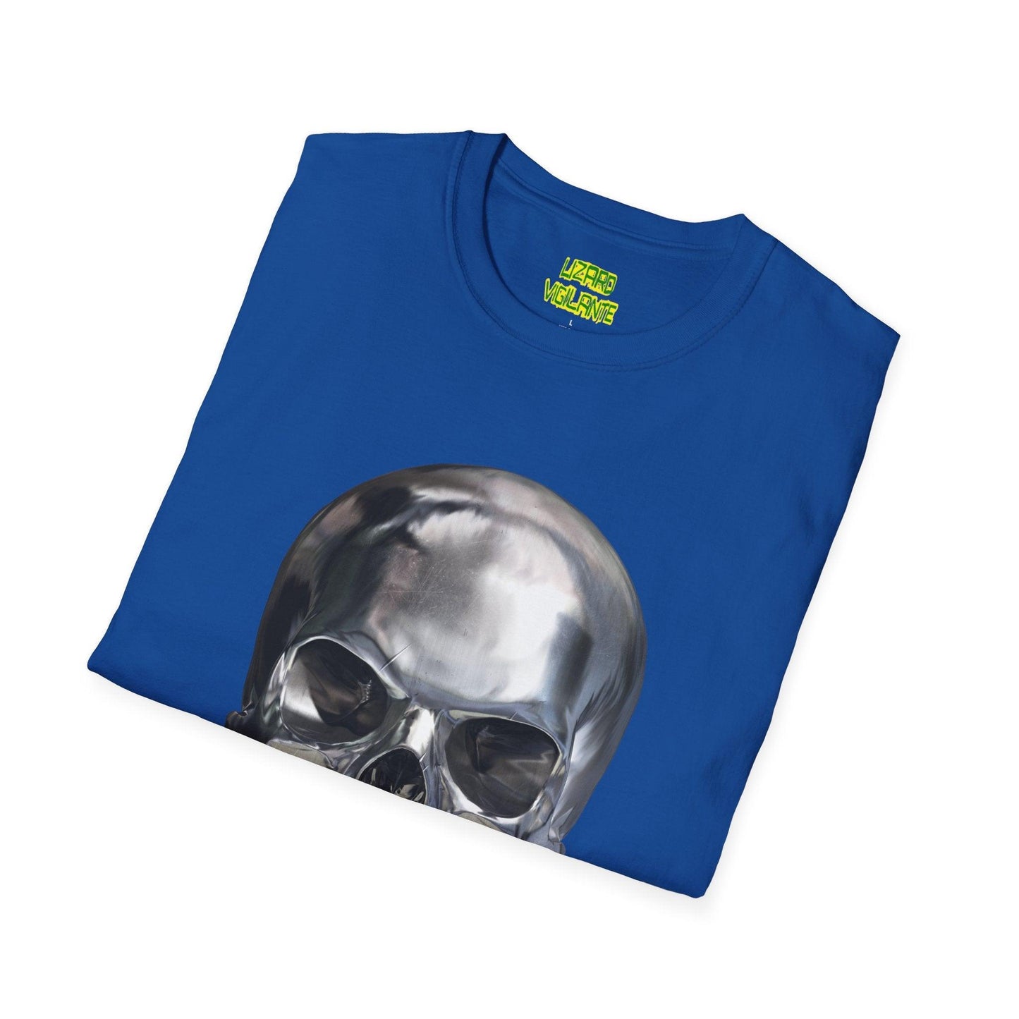 Shining Skull Unisex Softstyle T-Shirt - Lizard Vigilante