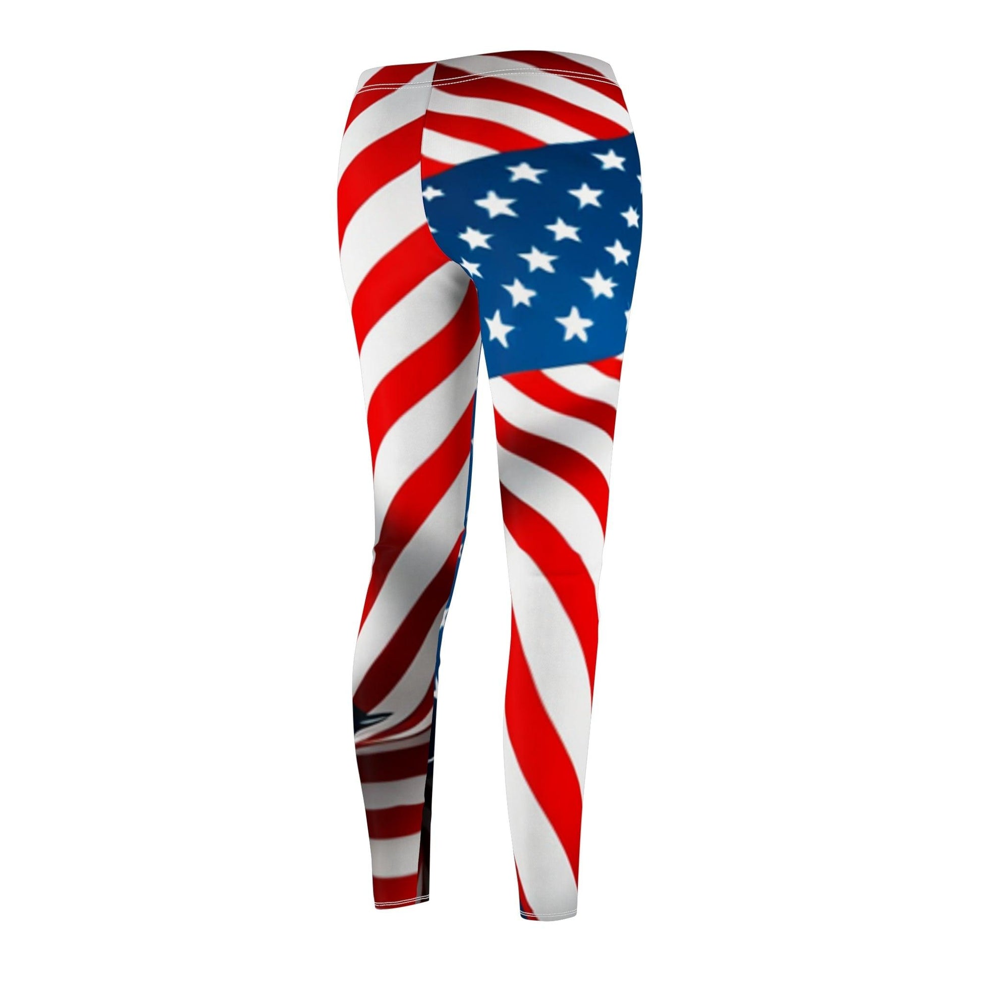 American Flag Women's Casual Leggings - Lizard Vigilante