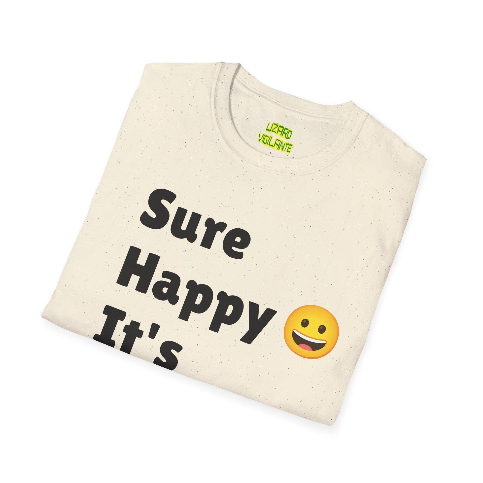 Sure Happy It's Thursday Unisex Softstyle T-Shirt - Lizard Vigilante