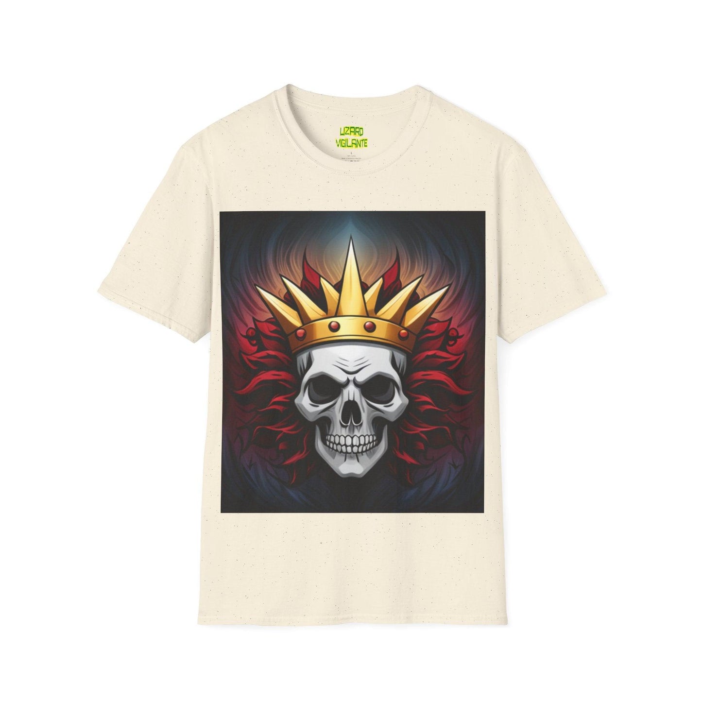 Skeleton King Unisex Softstyle T-Shirt - Lizard Vigilante