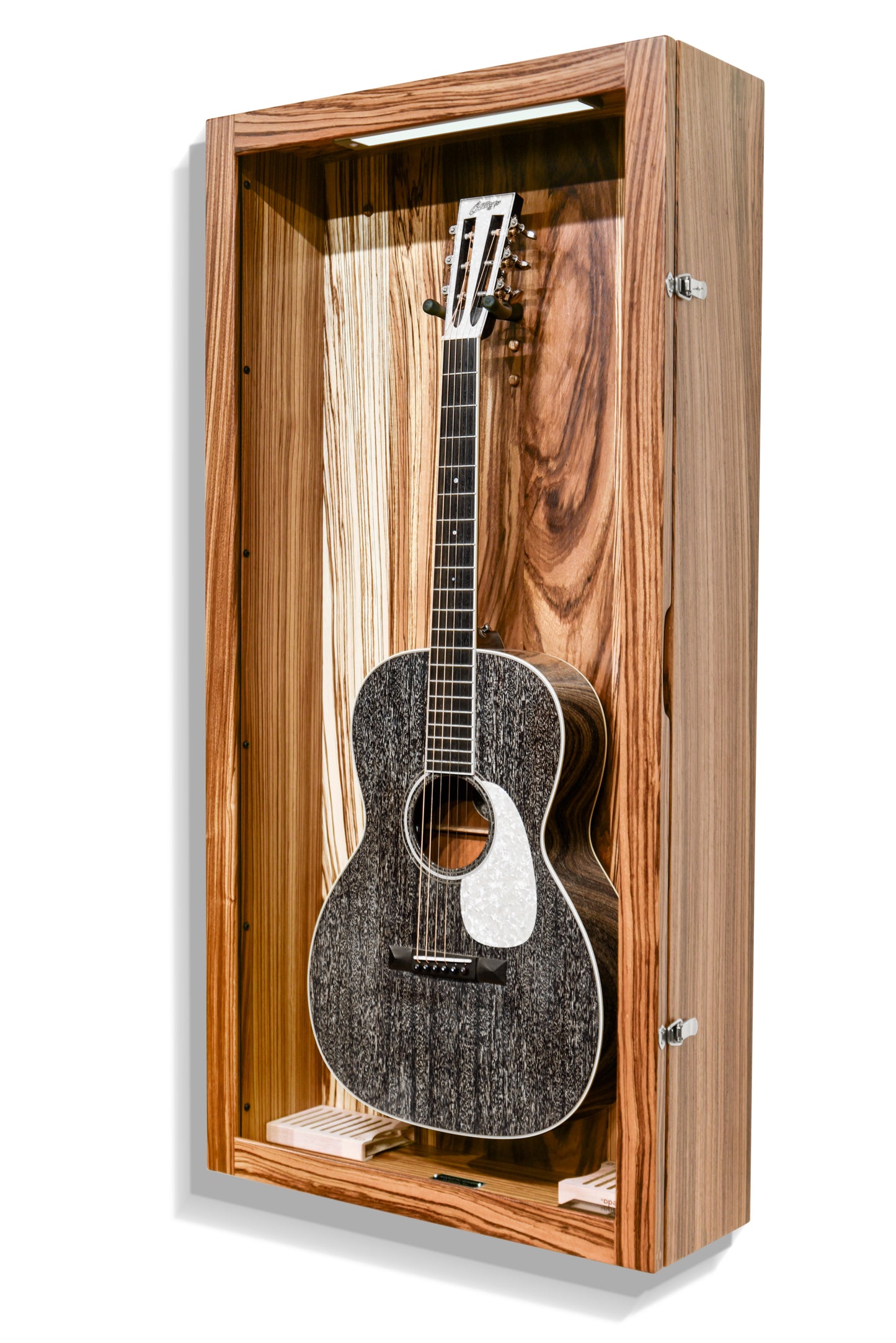 ClimaCase Rectangle Humidor - Zebrawood