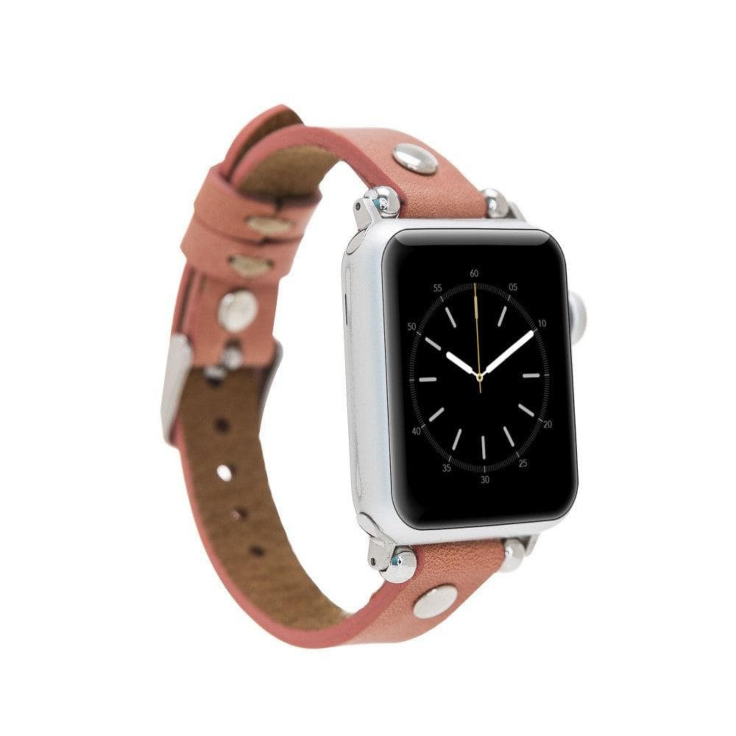 Apple Watch Dusty Rose Leather Strap - Detroit