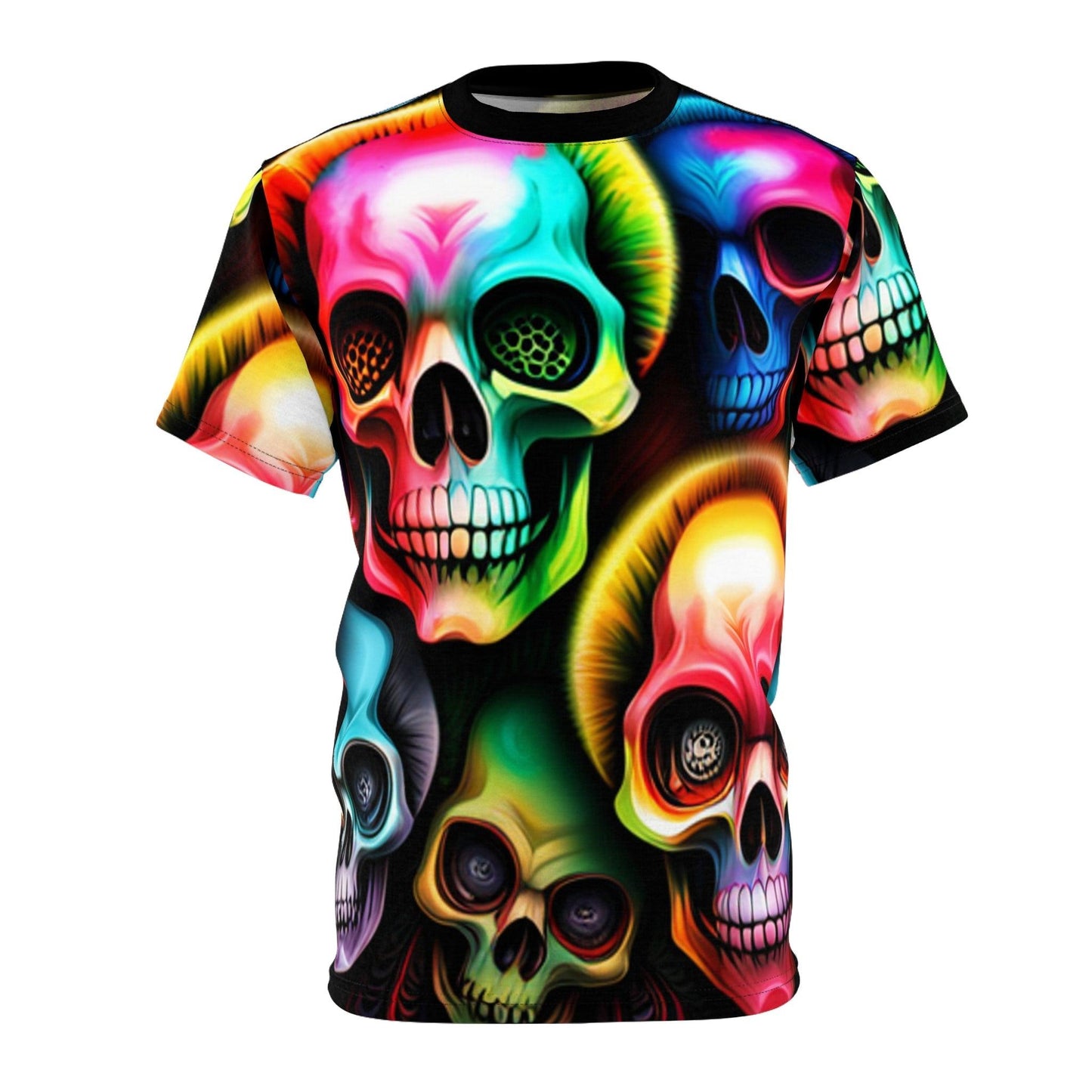 Pile Of Beautiful Skullers Unisex Tee Shirt - Lizard Vigilante