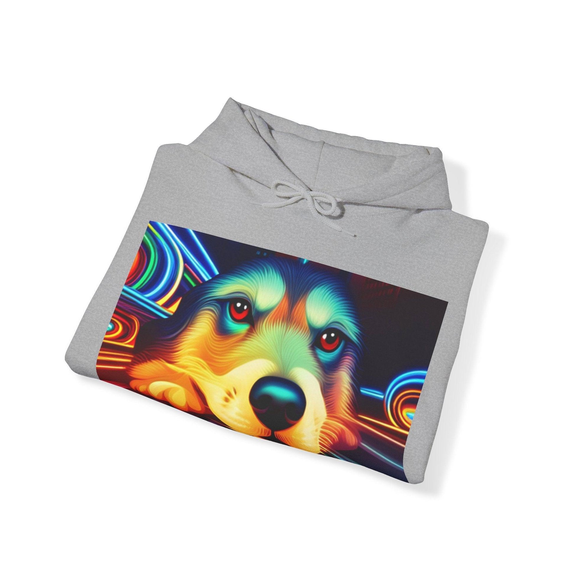 The Dog Album Unisex Heavy Blend™ Hooded Sweatshirt - Lizard Vigilante