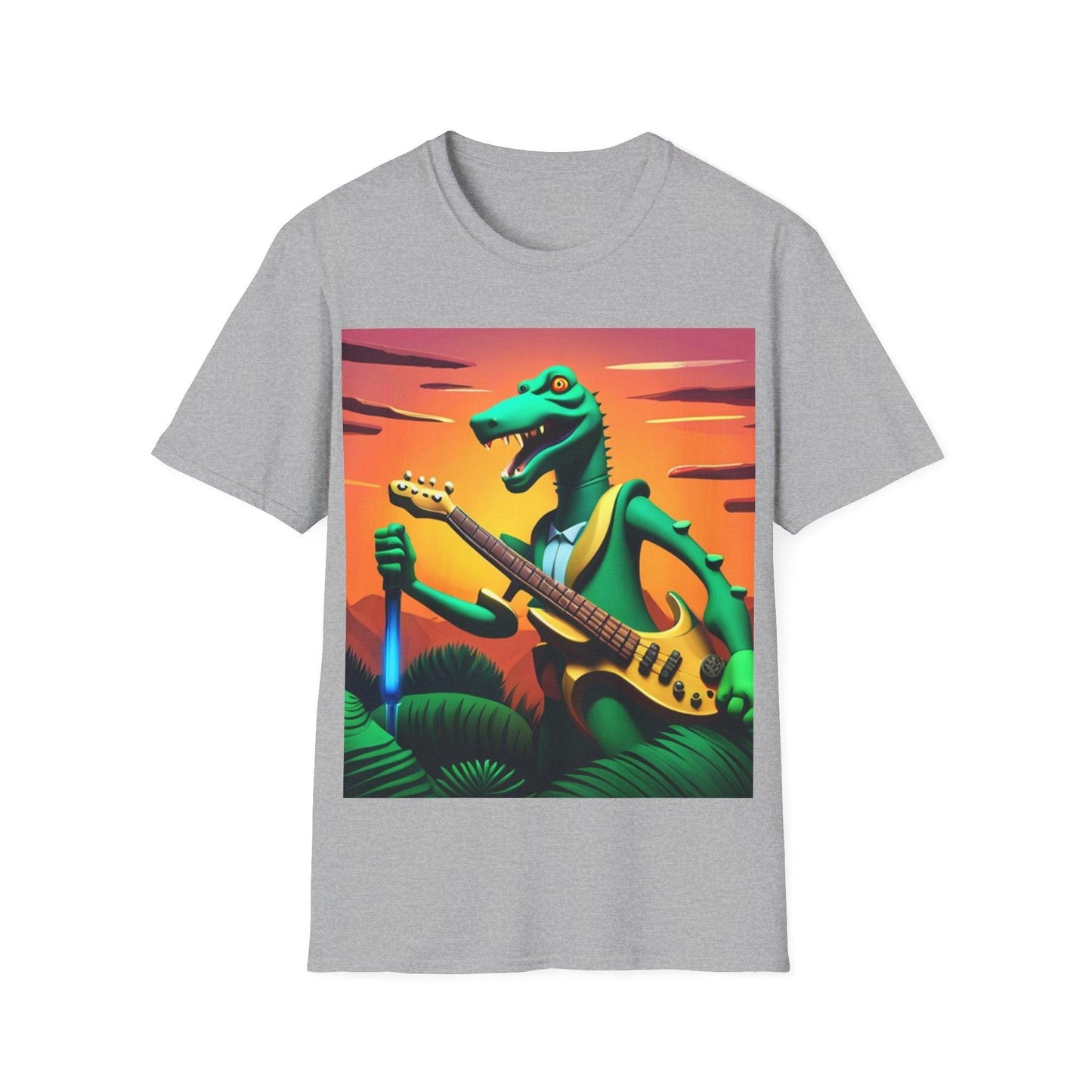 LIZARD VIGILANTE Spaceman Unisex Softstyle T-Shirt - Lizard Vigilante