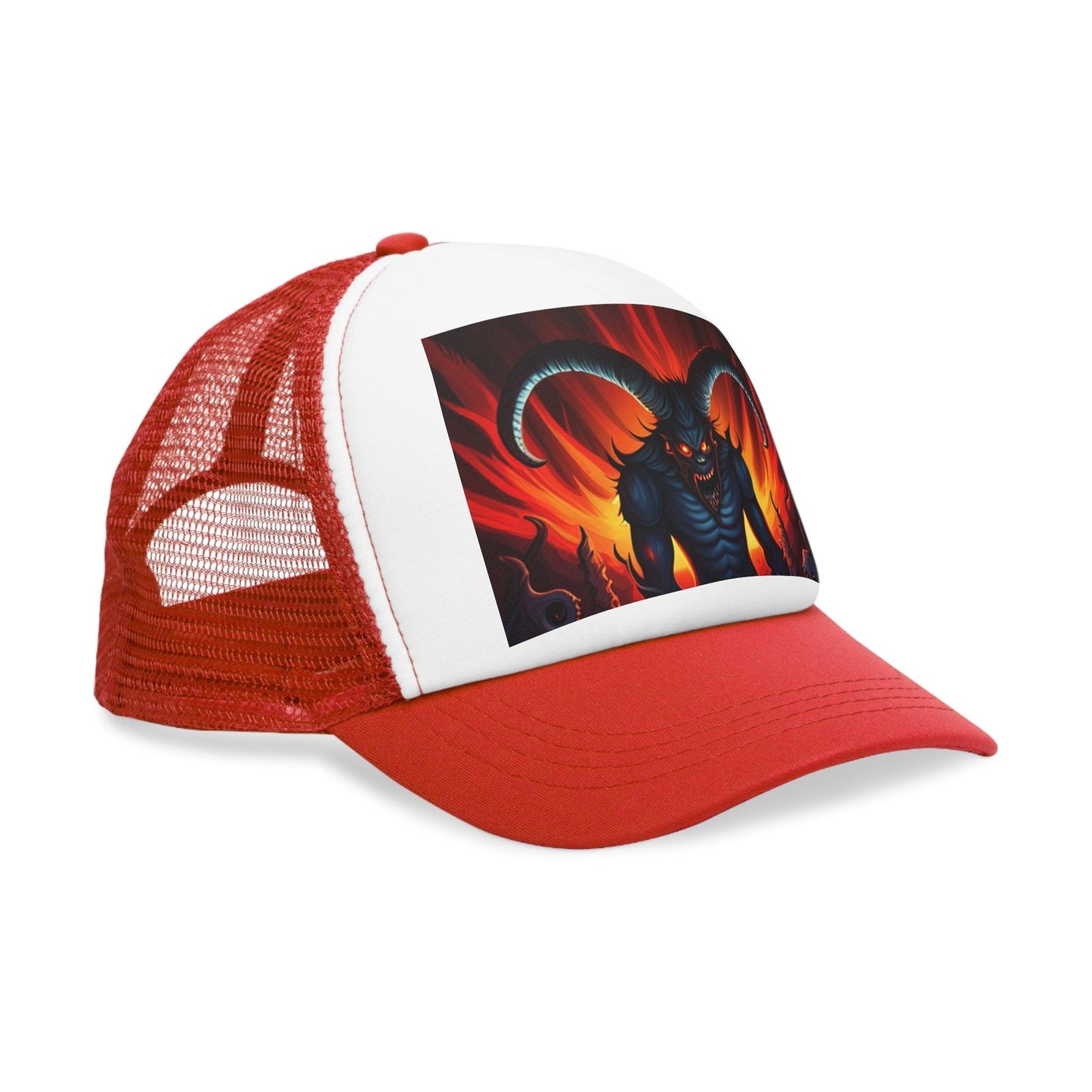 Horny Devil Mesh Cap - Lizard Vigilante