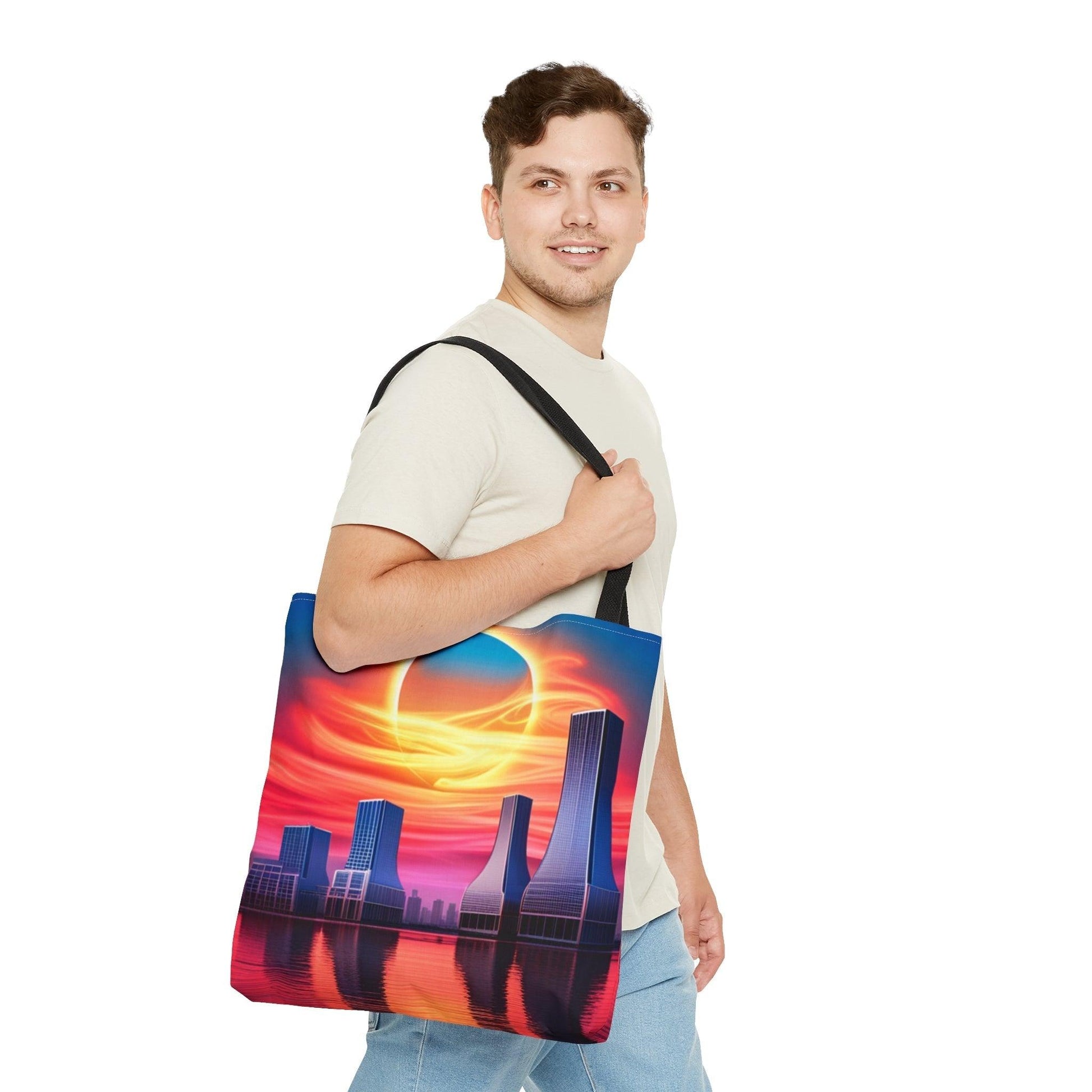 WhereCity Tote Bag - Lizard Vigilante