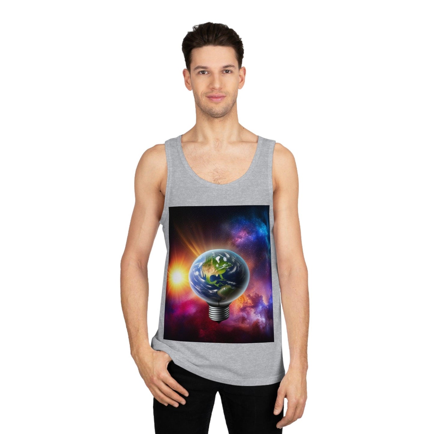 The Idea Unisex Softstyle™ Tank Top - Lizard Vigilante