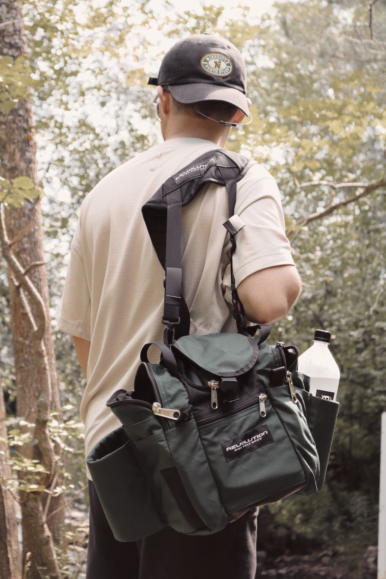 Revolution Mini Deluxe V3 Disc Golf Bag - Rust