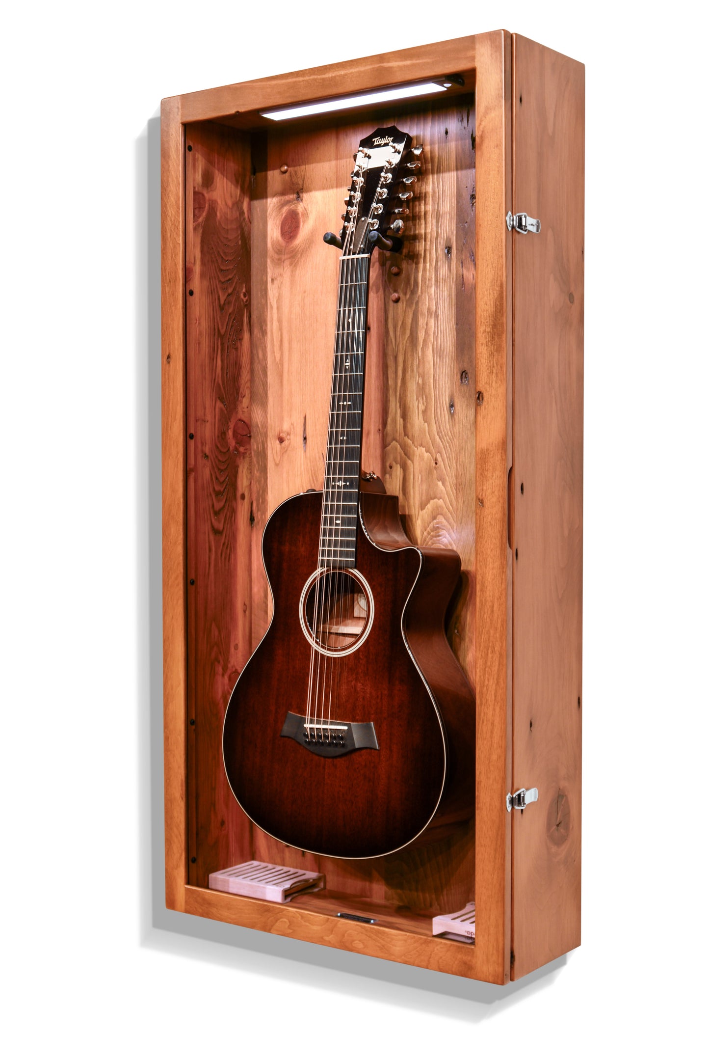 ClimaCase Rectangle Humidor - 300 Year Old Reclaimed Wood with Seely Stain