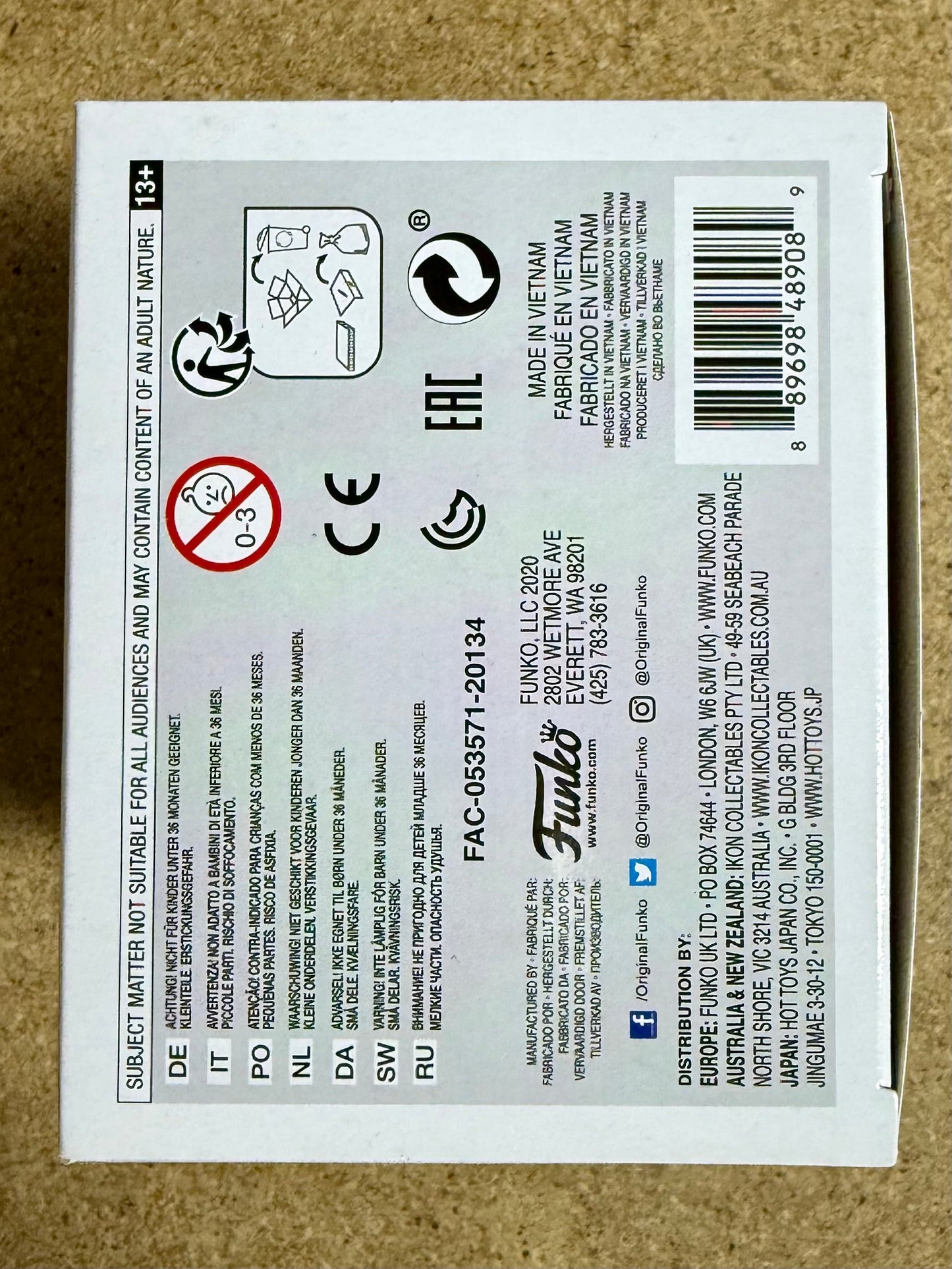 TJ Miller “Weasel” Signed Marvel Wade Wilson (Weapon XI) Funko Pop! #489 SDCC 2021 Vaulted Exclusive JSA COA