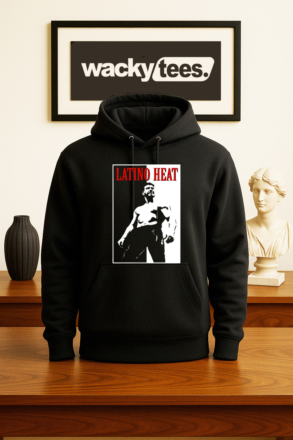 Latino Heat Scarface Eddie Guerrero Wrestling Legend Graphic Tee Shirt