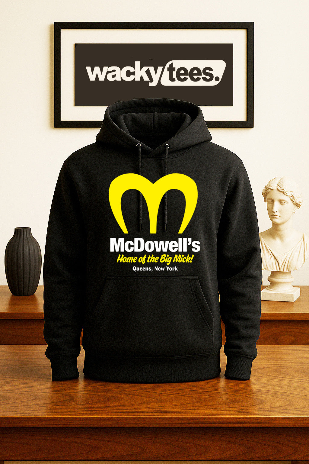 McDowells Home of the Big Mick Coming to America Graphic Tee Shirt