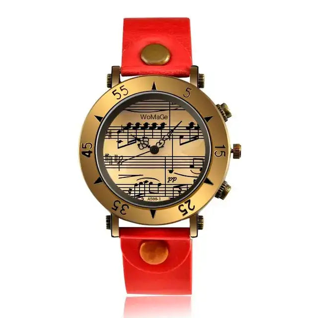 Music Style Fashion Women's Watches