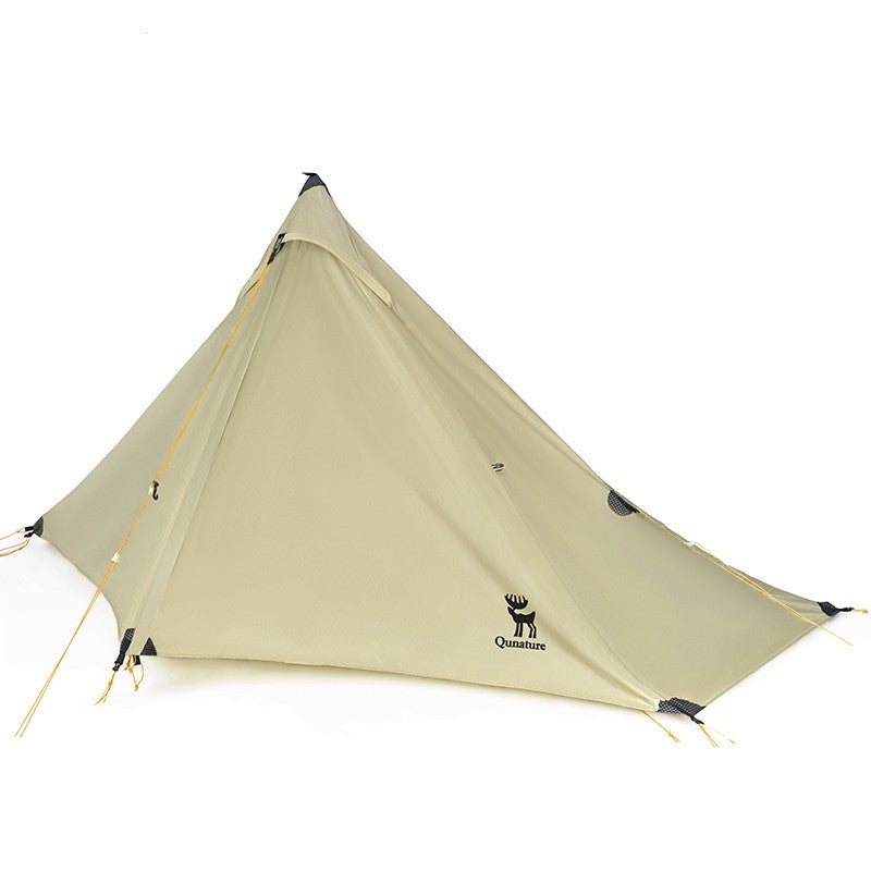 Qunature Ultralight Tent Rodless Rainproof Easy Setup for Outdoor Camping