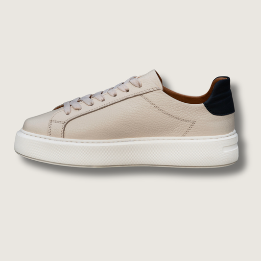 Leathere Signature Sneaker - Beige - SoHo