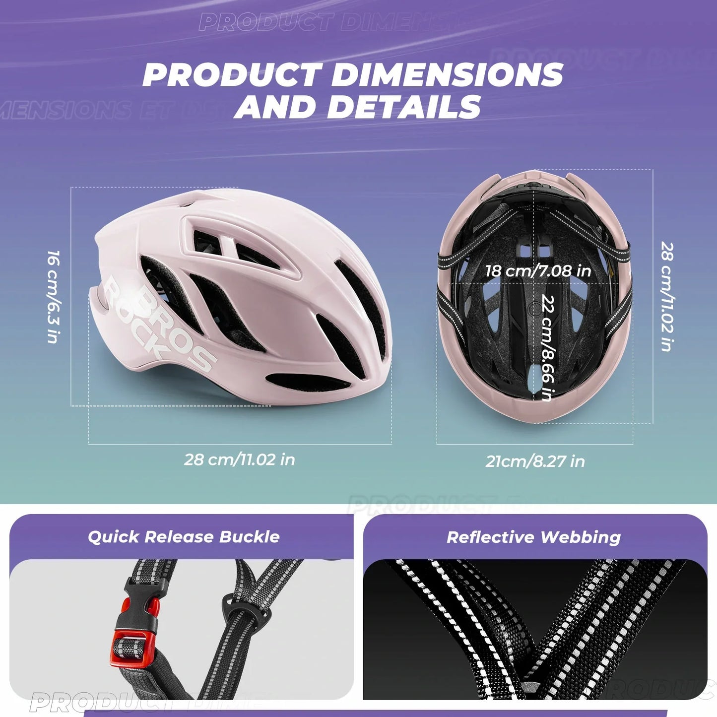 ROCKBROS Ultra-Light Bike Helmet Maximum Protection Ultimate Comfort