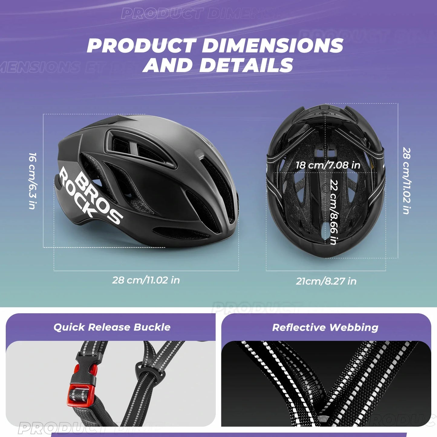 ROCKBROS Ultra-Light Bike Helmet Maximum Protection Ultimate Comfort