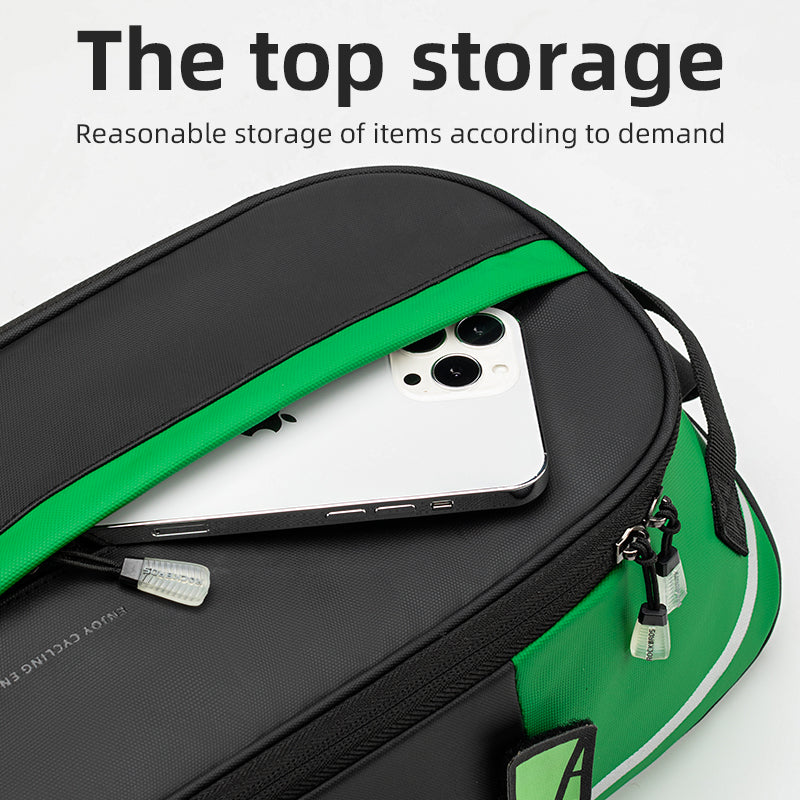 ROCKBROS Large Capacity Bike Carrier Bag - Waterproof, Multi-functional, 4L