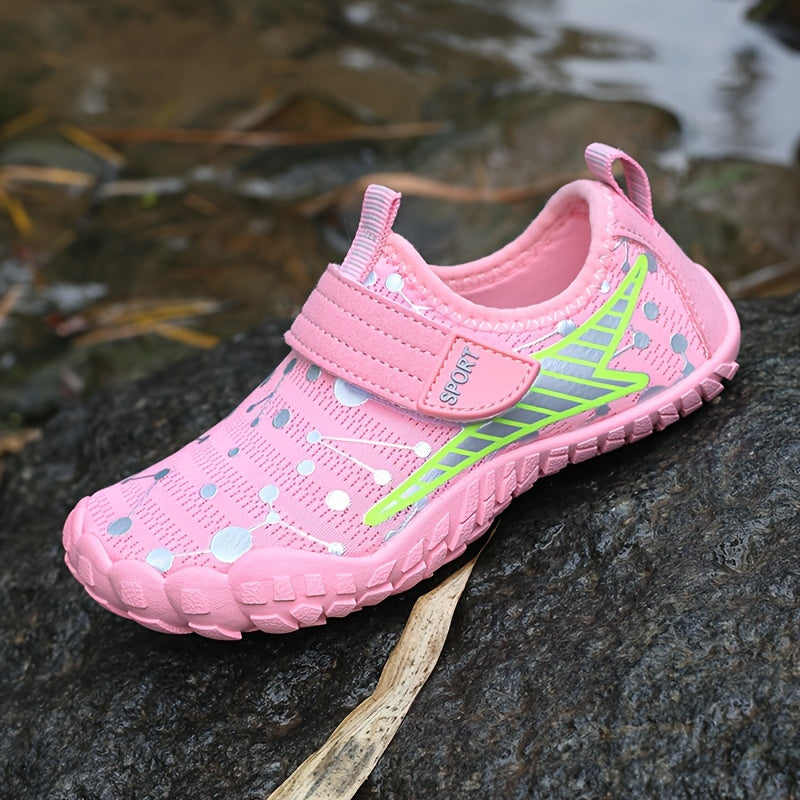 Unisex Kid's Bare Water Socks, Breathable Quick Dry Non Slip For Boy's & Girl's Summer Beach Walking/Pool Swimming/Outdoor Activities