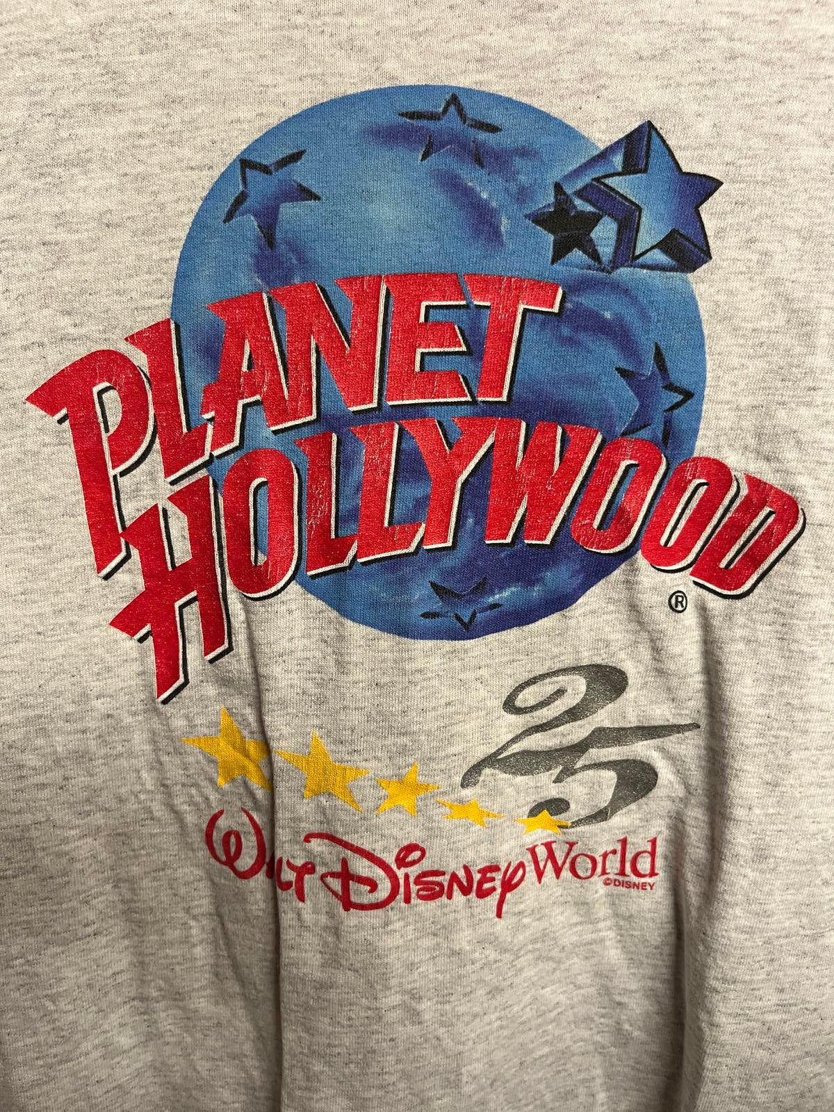 VTG T-shirt Planet Hollywood 25th Walt Disney World Tee