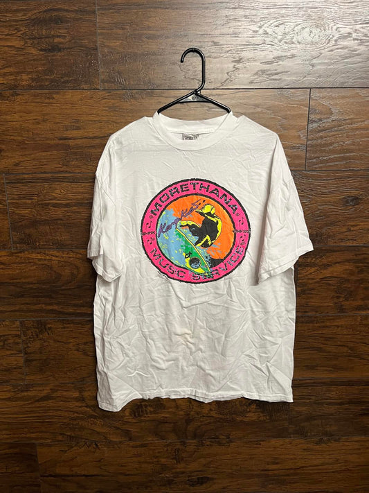 Christian Surfing T-shirt - Vintage Jesus Surf Single Stitch