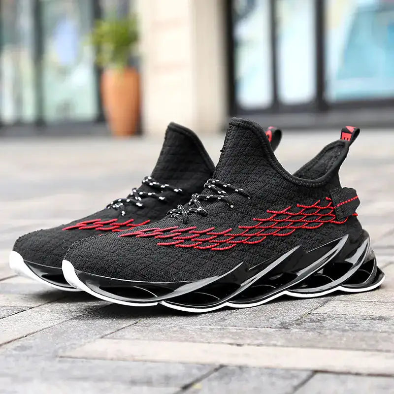 Blade Shoes, Summer Breathable Sneakers, Elevated Running Shoes