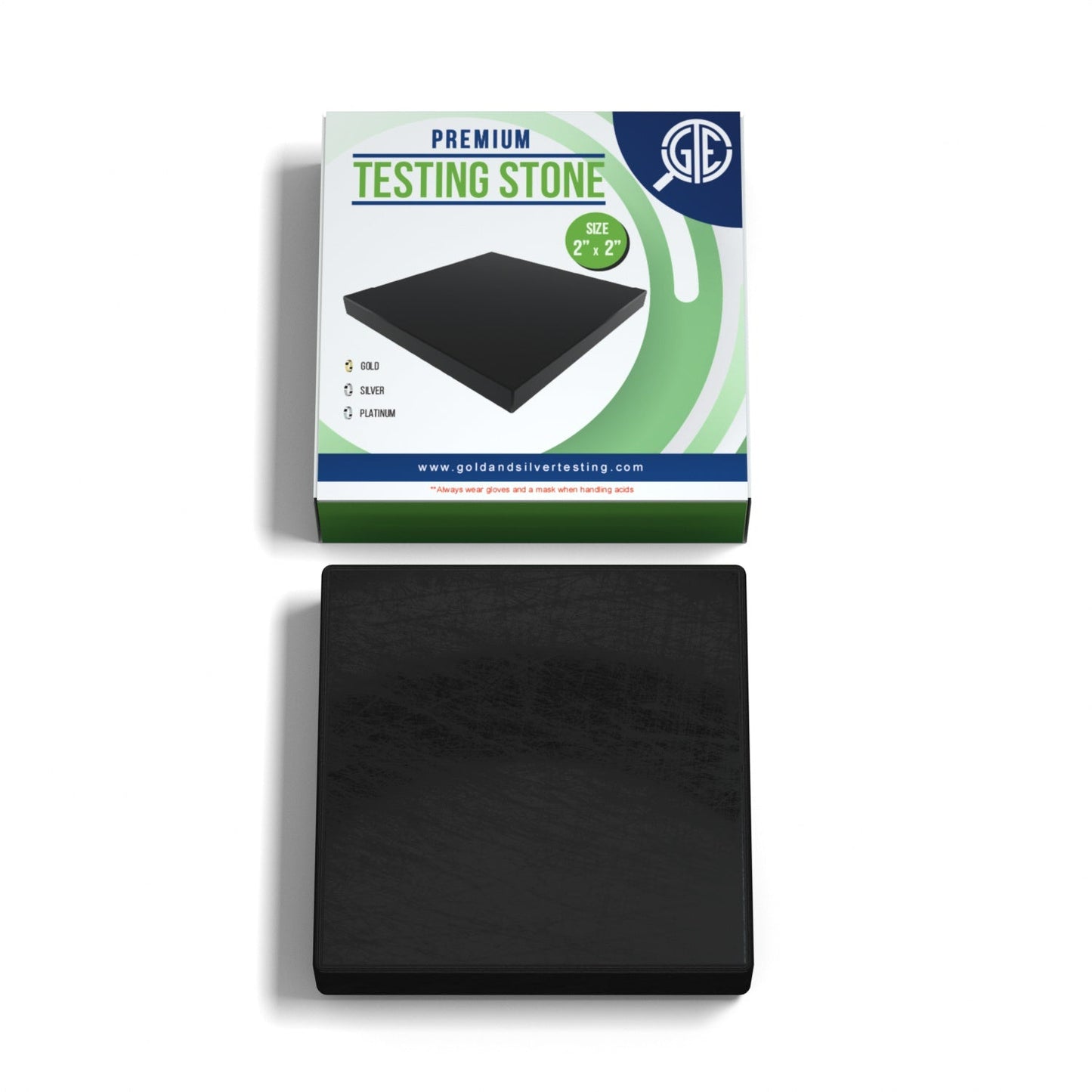 Gold Testing Solutions Kit 10k 14k 18k 22k Silver Platinum Scratch Stone