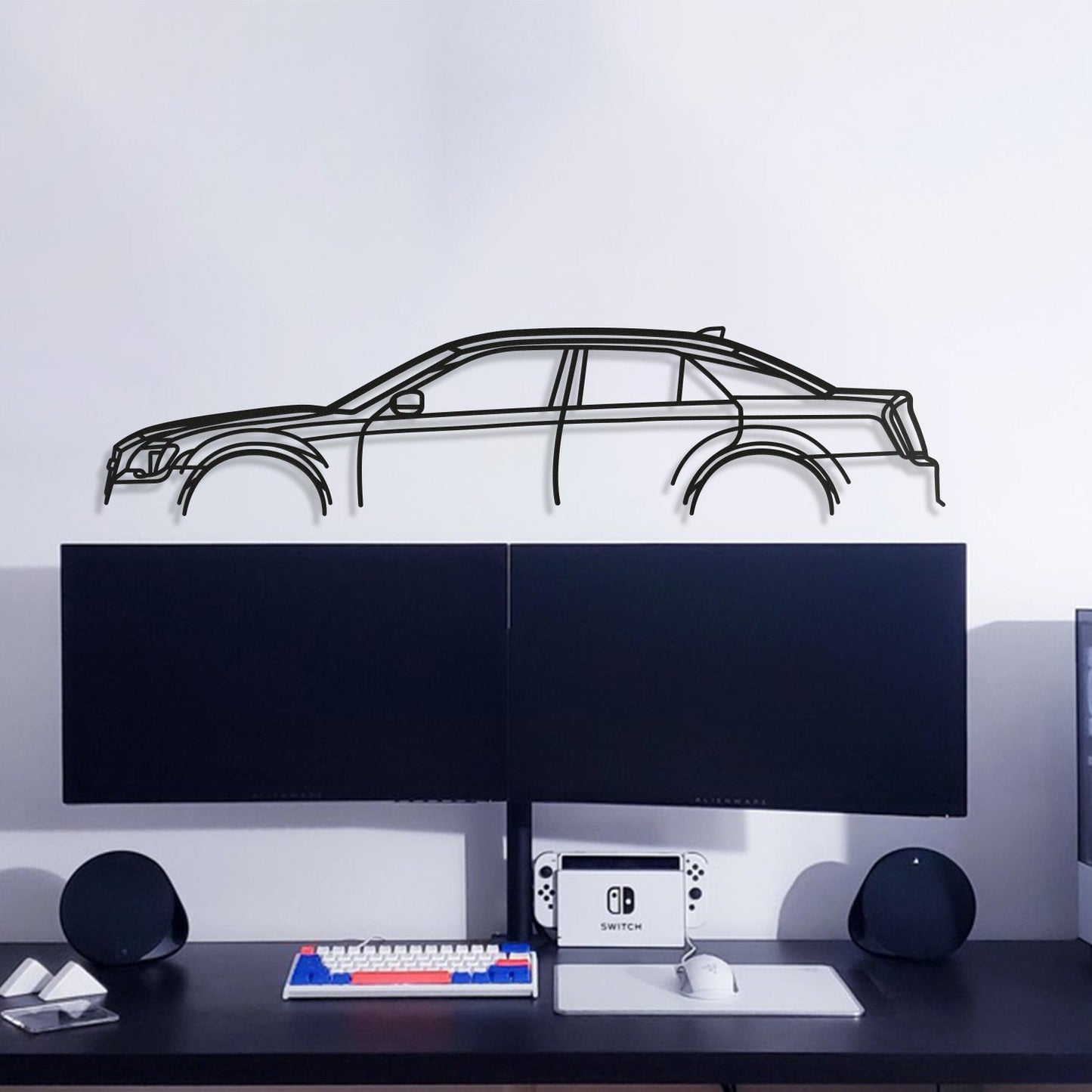 2016 300S Metal Car Wall Art  - MT0550