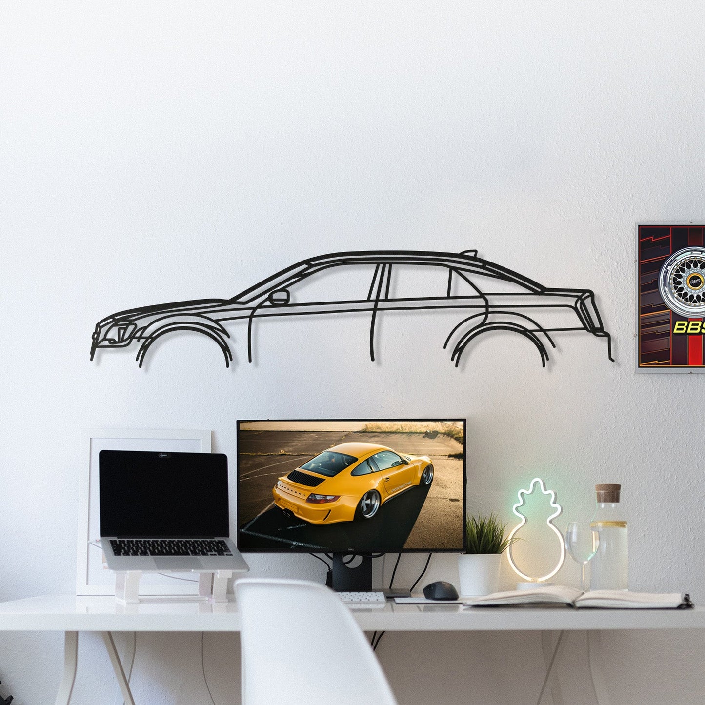 2016 300S Metal Car Wall Art  - MT0550