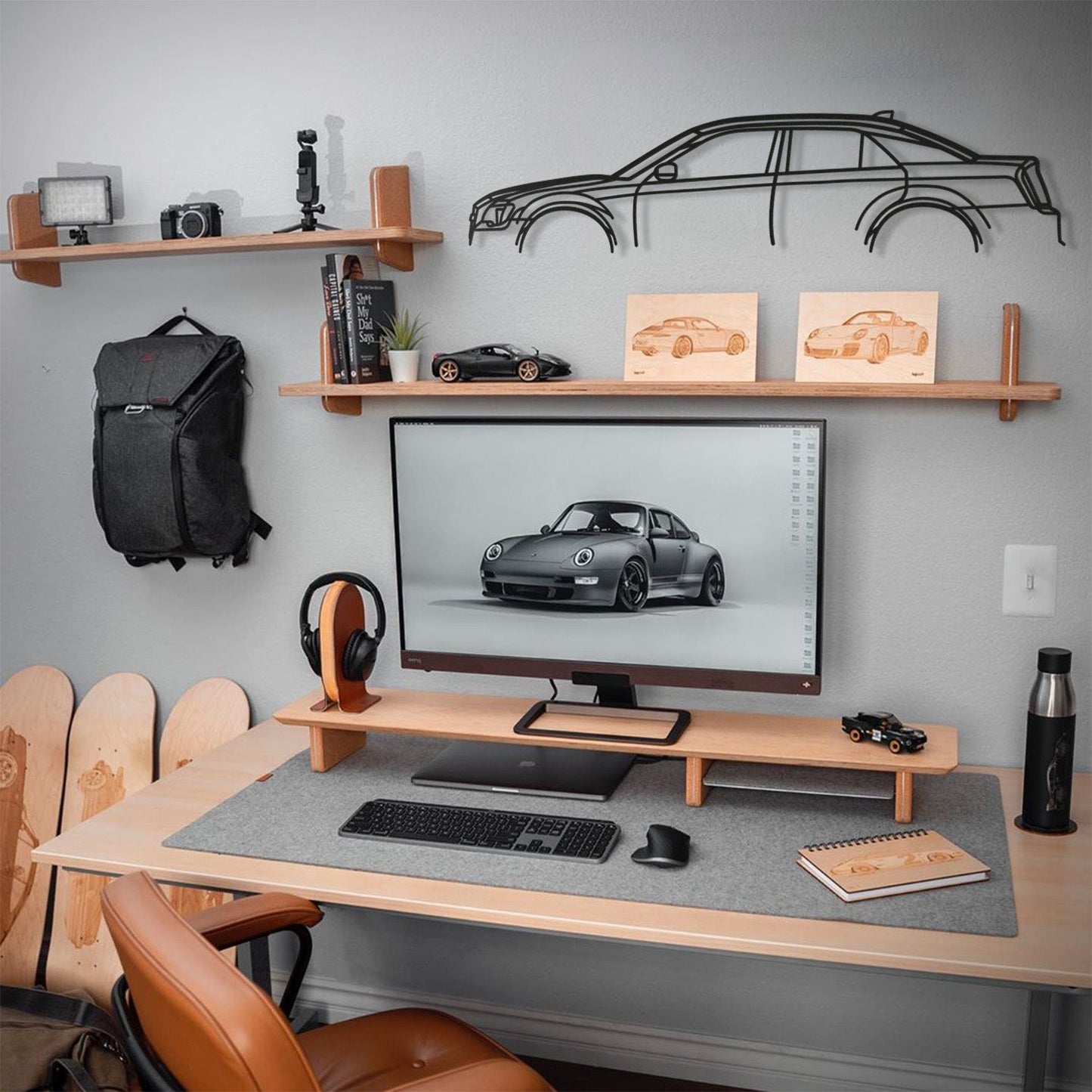 2016 300S Metal Car Wall Art  - MT0550