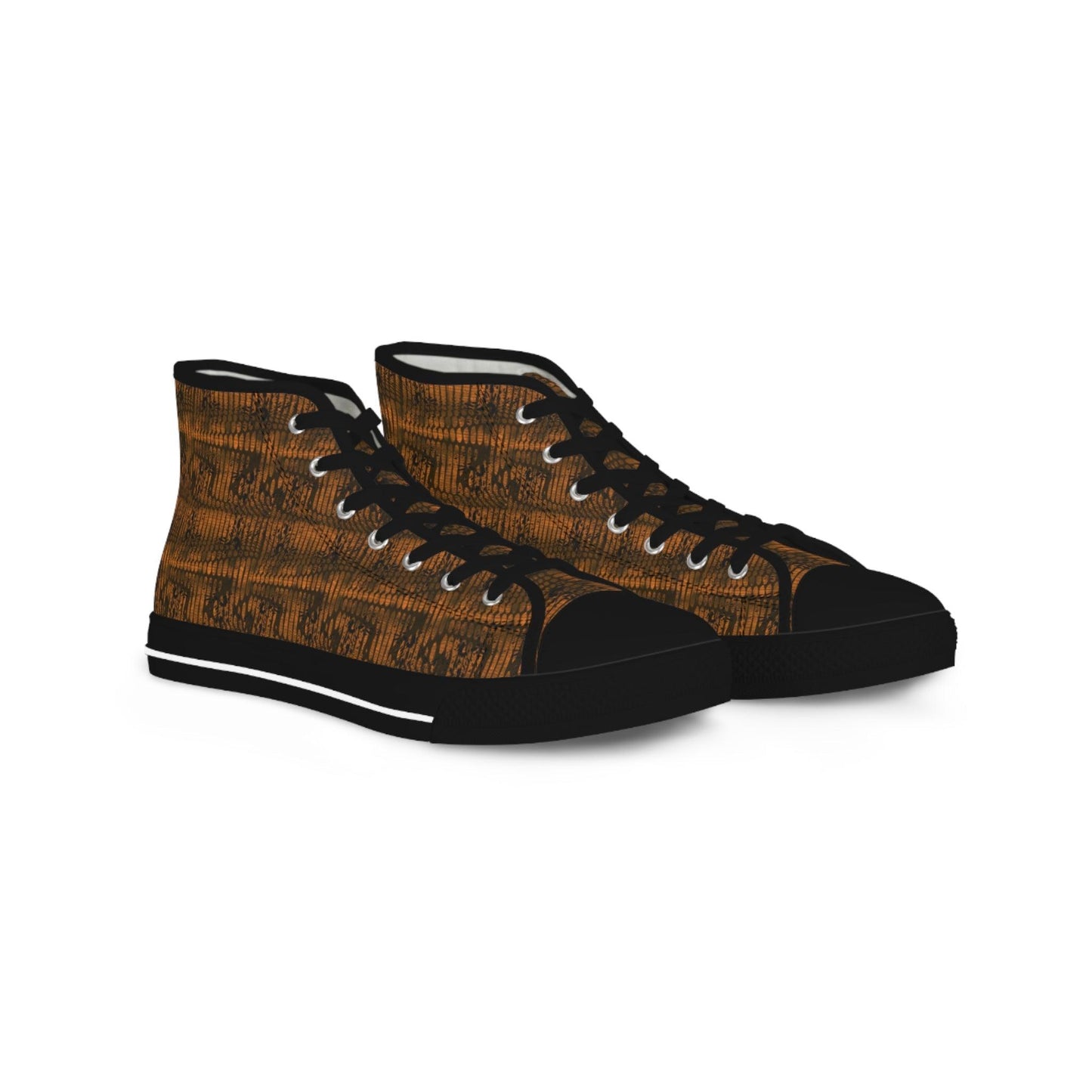 Reptilian Men's High Top Sneakers - Lizard Vigilante