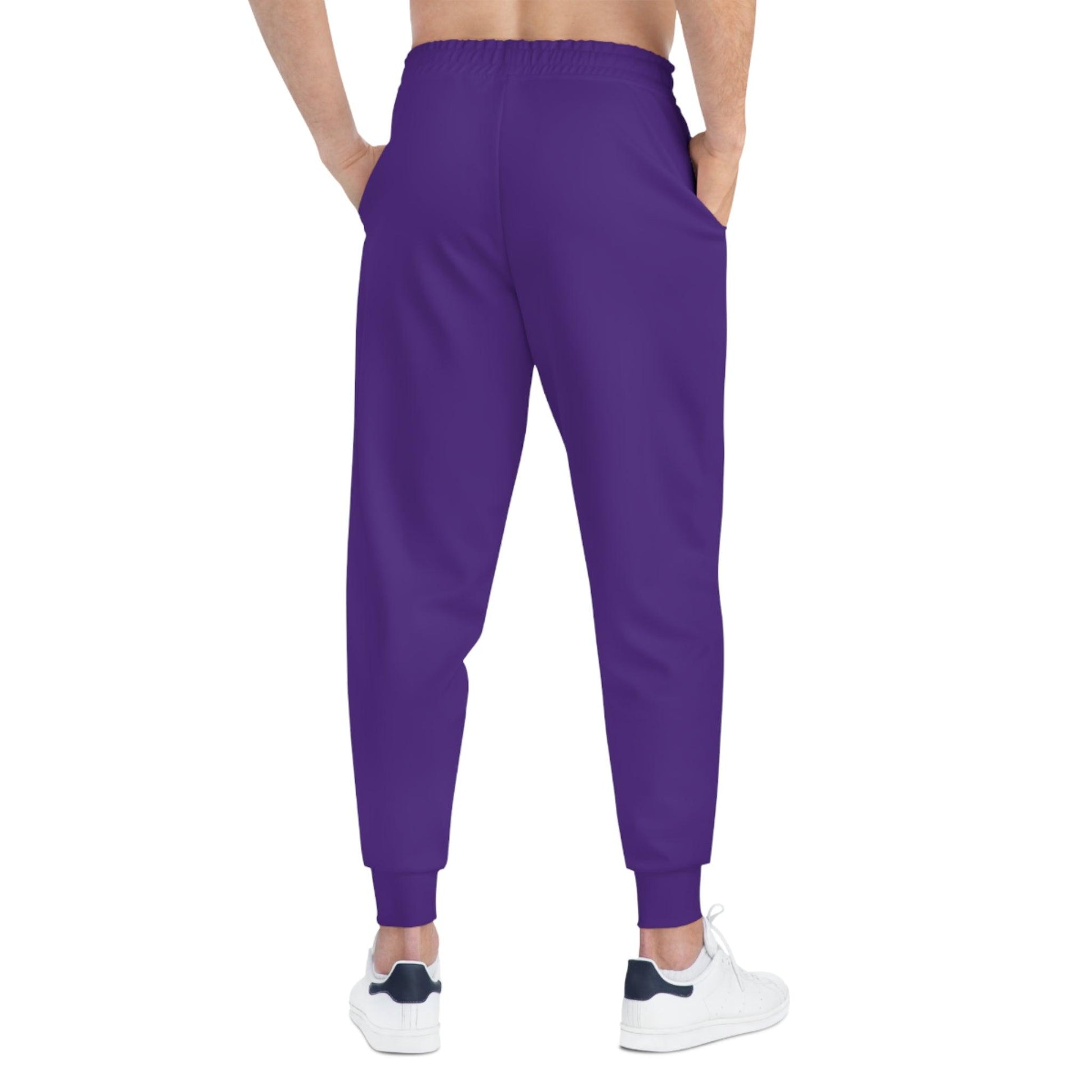 Comfortable Athletic Joggers - Purple - Lizard Vigilante