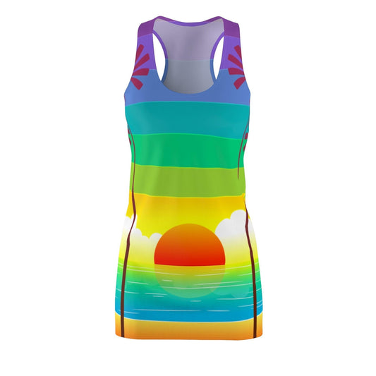 Horisun Women's Racerback Dress - Lizard Vigilante