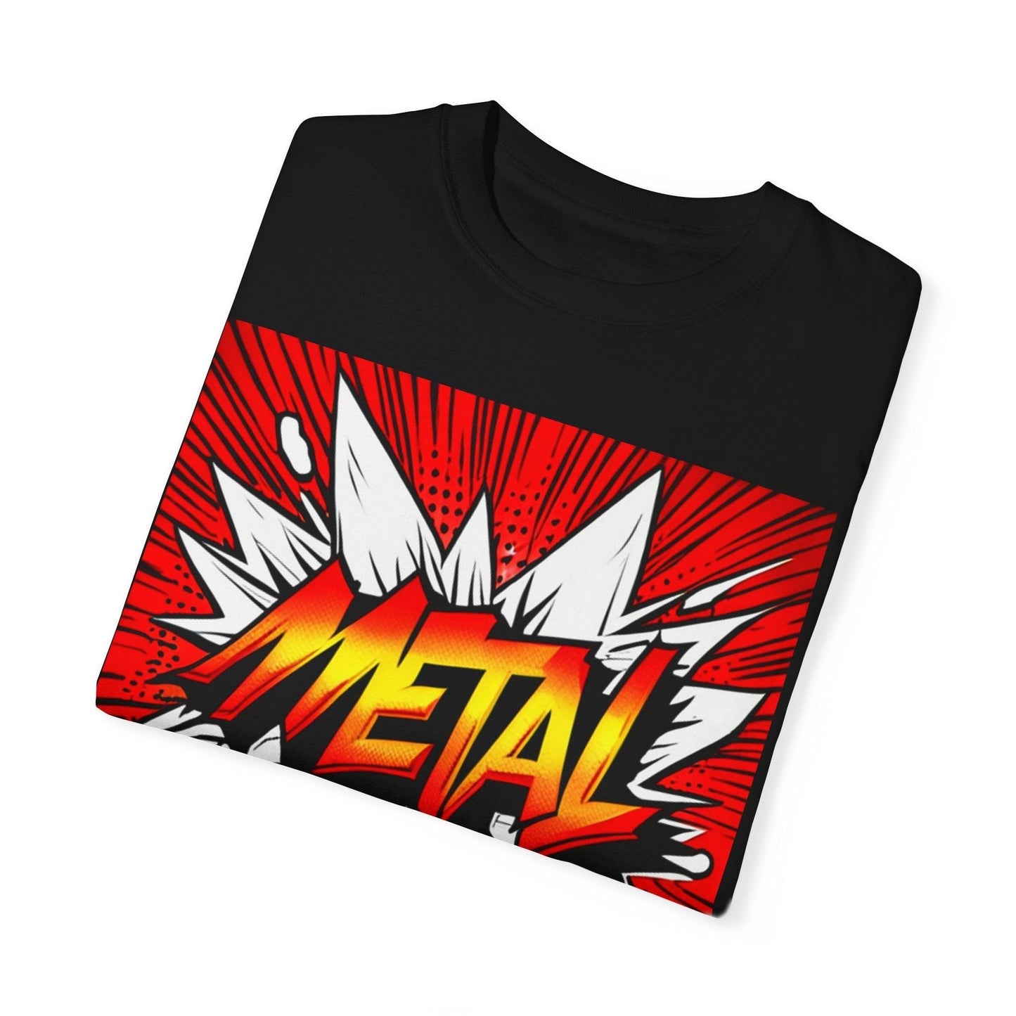 METAL KAPOW Unisex Garment-Dyed T-shirt - Lizard Vigilante