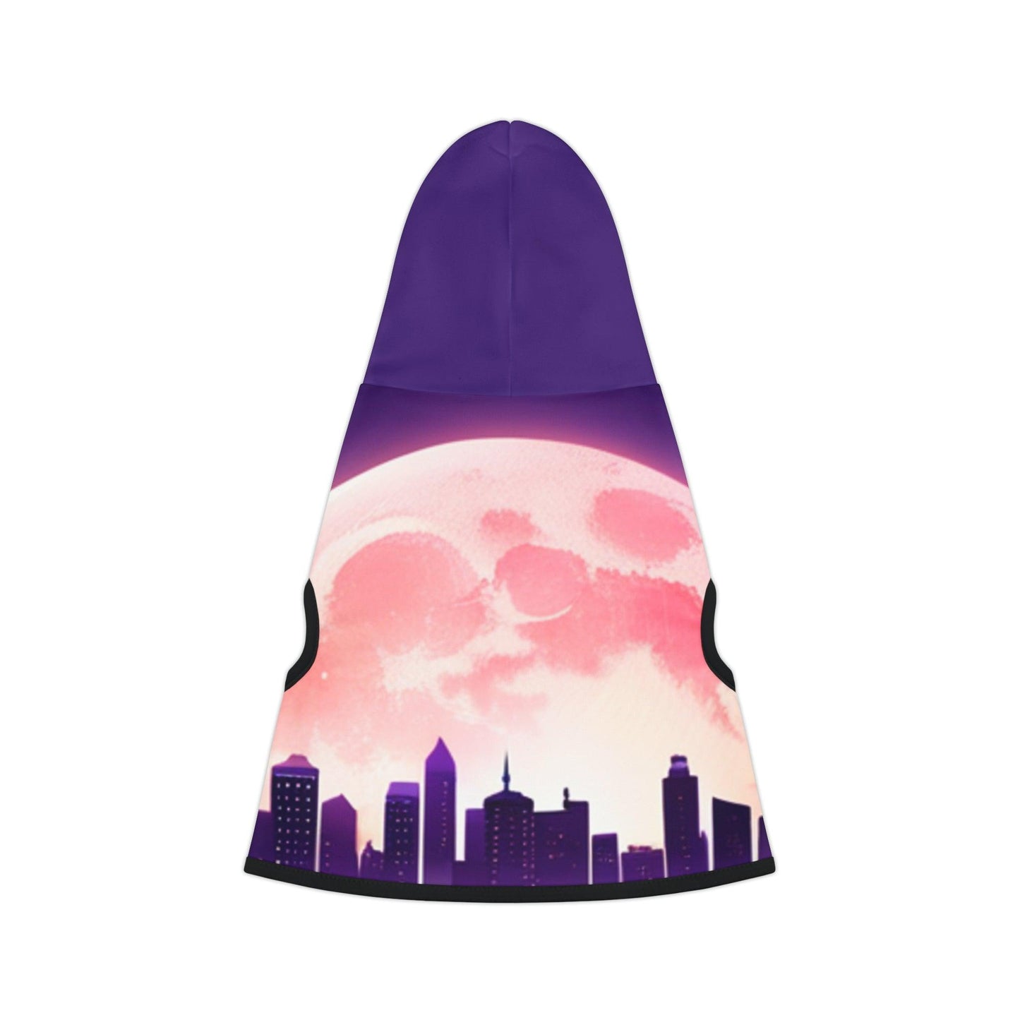 Purple Moontown Pet Hoodie - Lizard Vigilante