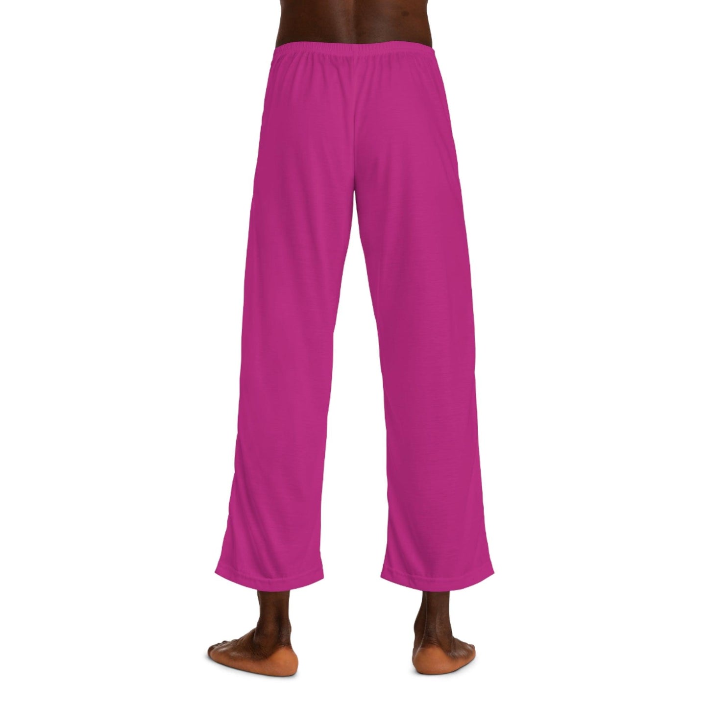 Men's Pajama Pants - Pink - Lizard Vigilante